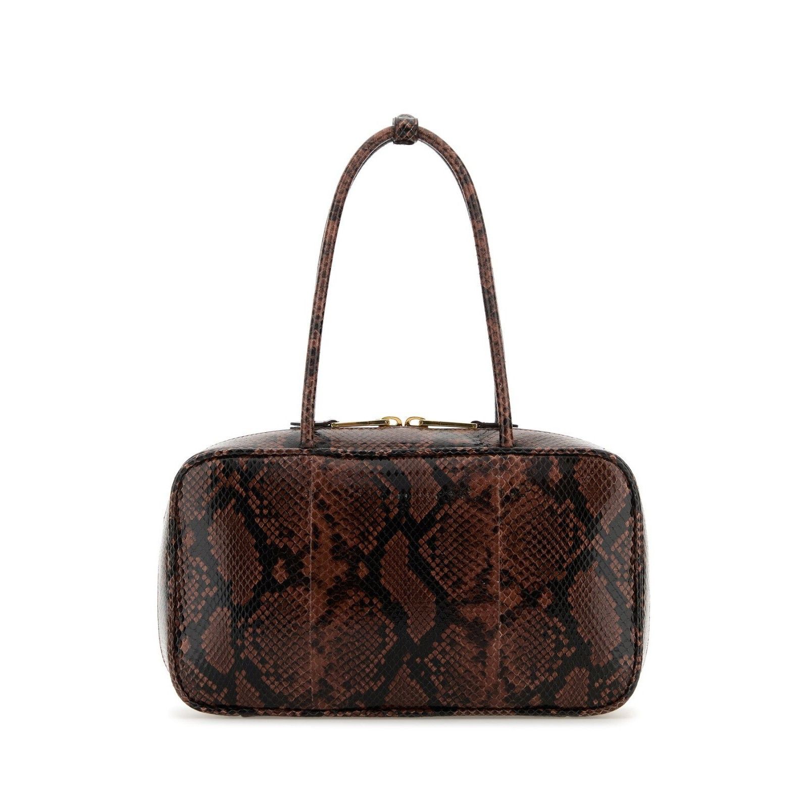 Miu Miu MIU MIU Beau Tobacco Embossed Ayers Top Handle New And Authe Size ONE SIZE - 3 Thumbnail