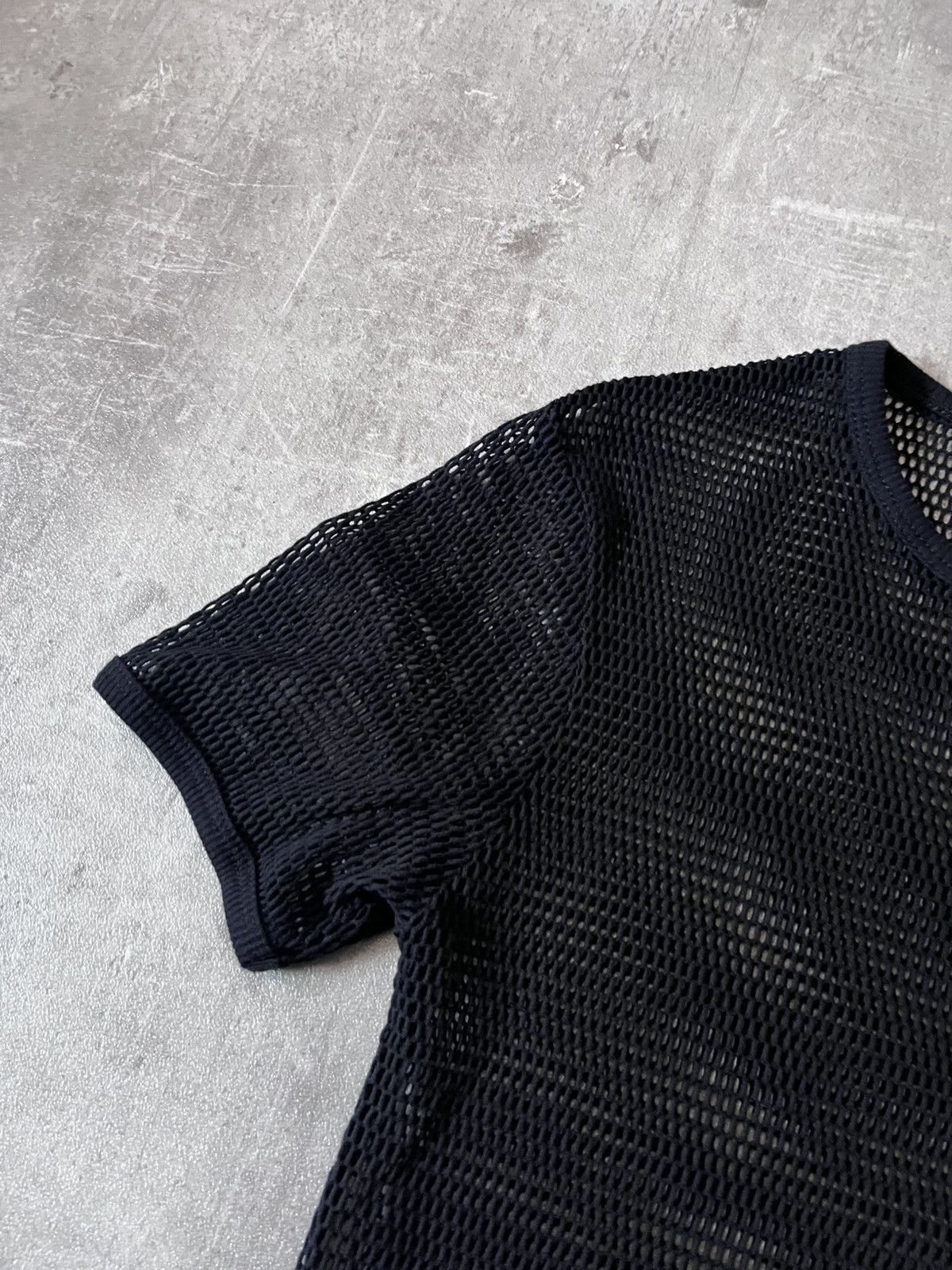 Dries Van Noten Dries Van Noten mesh top T-shirt black rare Size US S / EU 44-46 / 1 - 3 Thumbnail