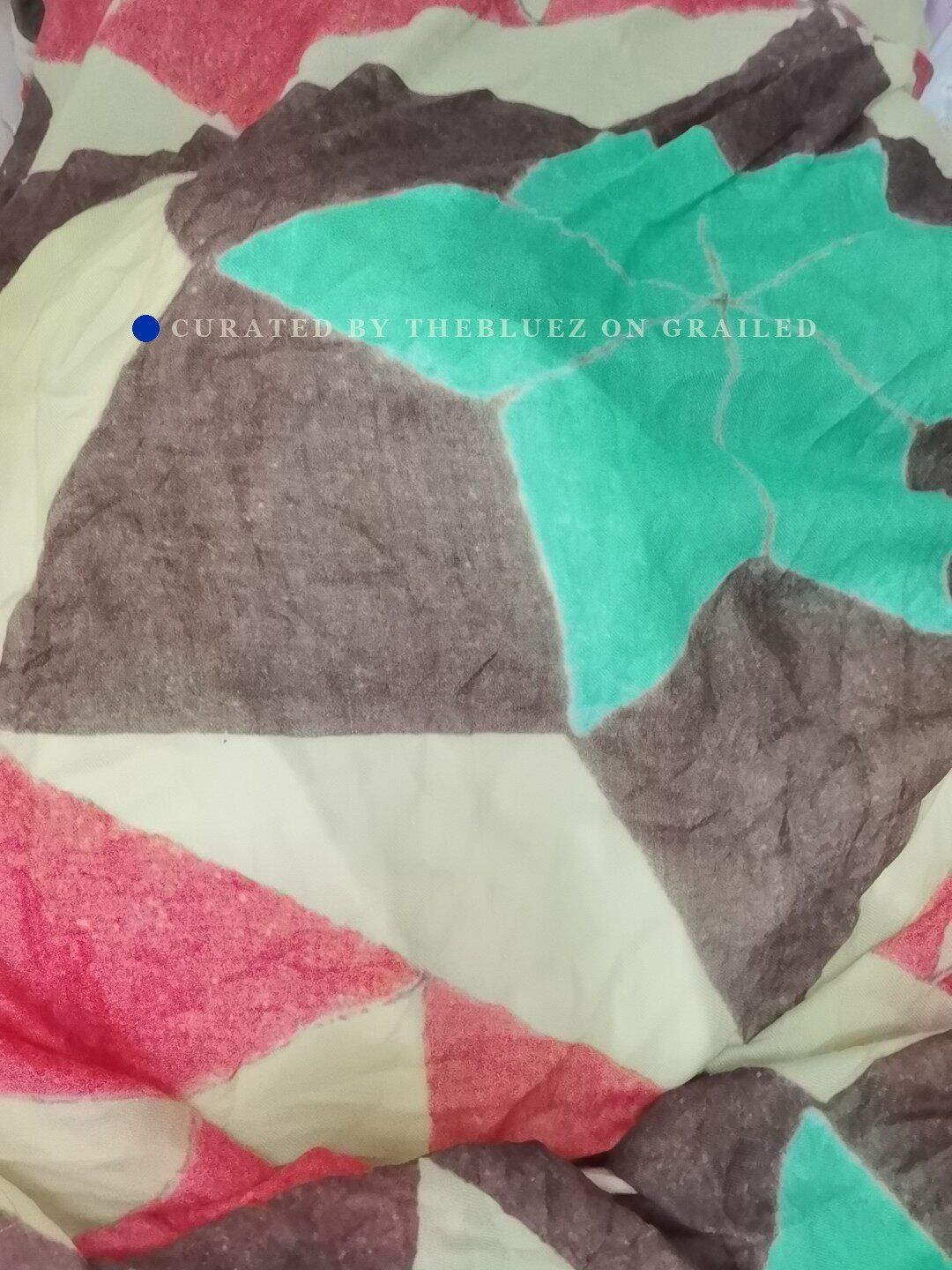 Chanel Chanel Goat Cashmere Color Block Scarf Size ONE SIZE - 1 Thumbnail