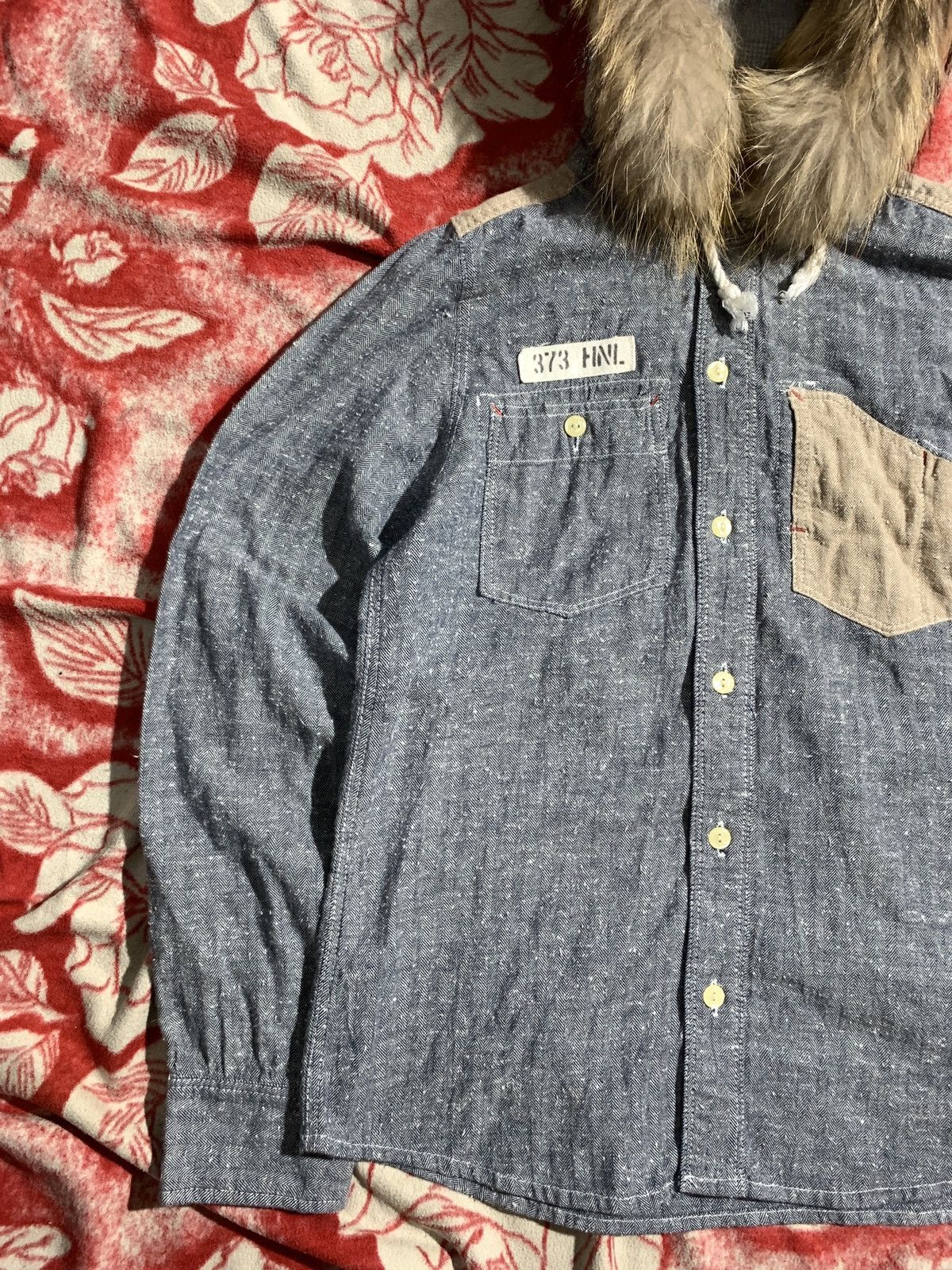 If Six Was Nine × Japanese Brand × Le Grande Bleu (L.G.B.) Japanese~ oldbetty's fur if six LGB style hoodie shirt Size US M / EU 48-50 / 2 - 3 Thumbnail