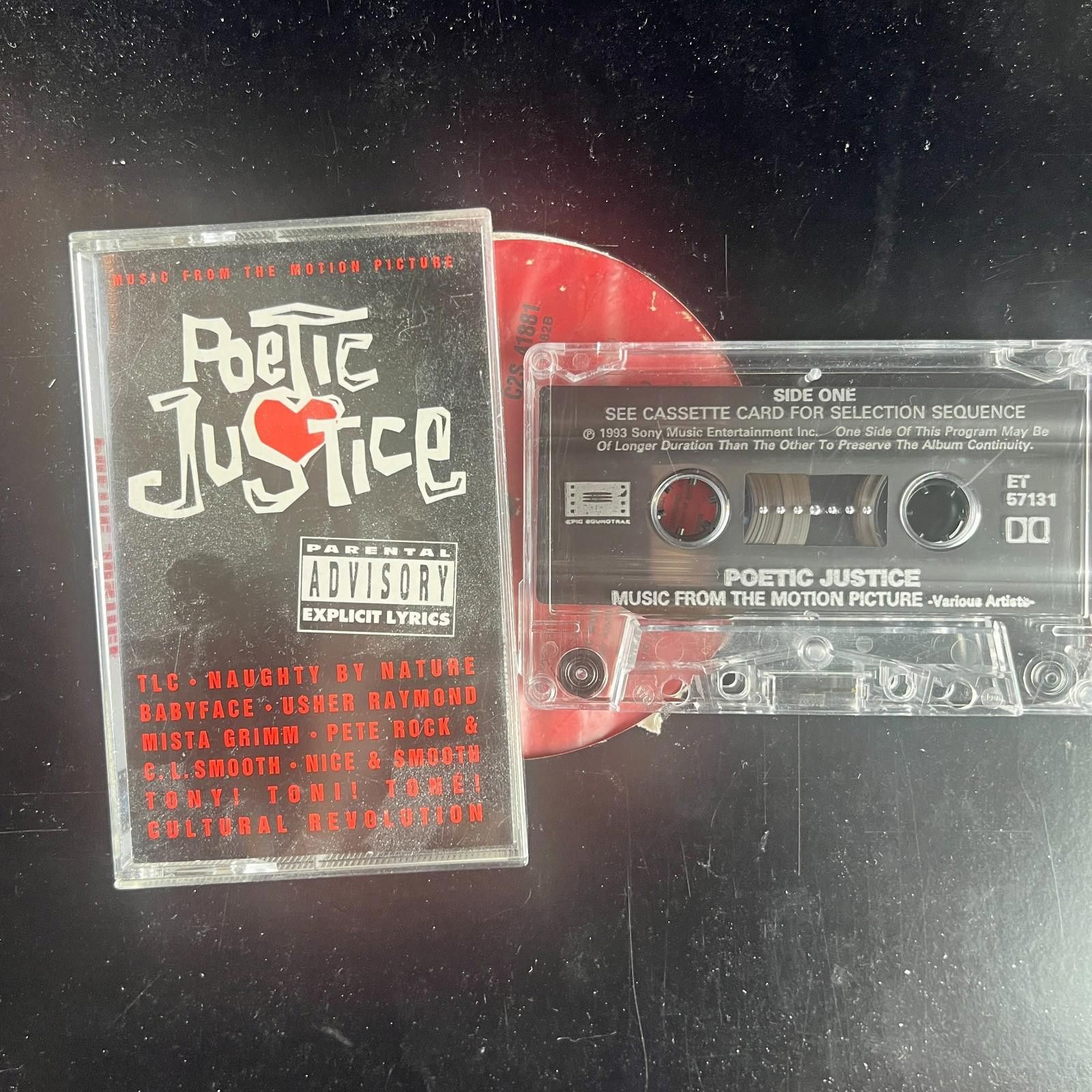 Other Poetic Justice Movie Soundtrack Cassette 1993 Epic Size ONE SIZE - 1 Thumbnail