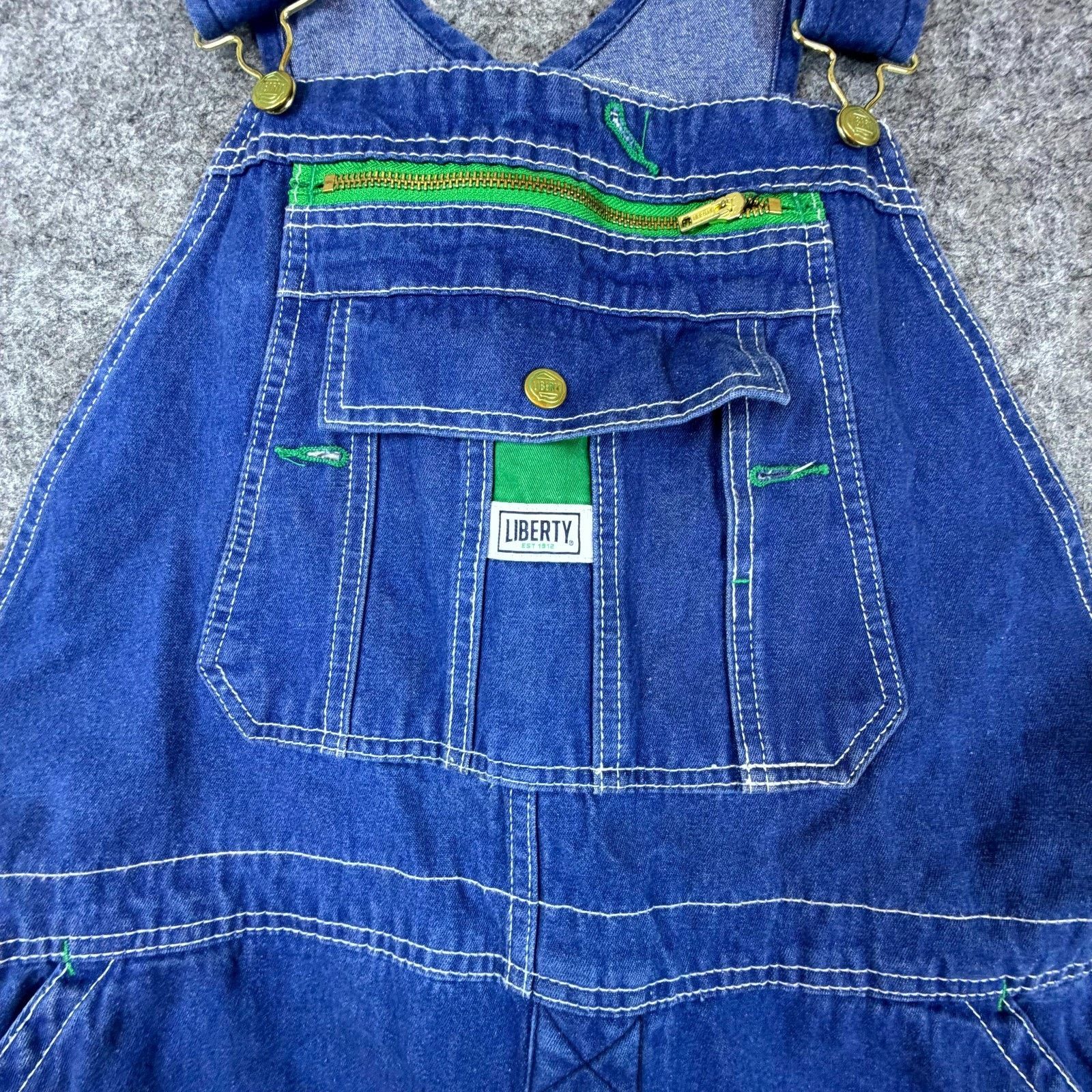 Liberty VTG Liberty Bib Overalls 40 Blue Denim Carpenter Dungaree Size US 40 / EU 56 - 2 Thumbnail