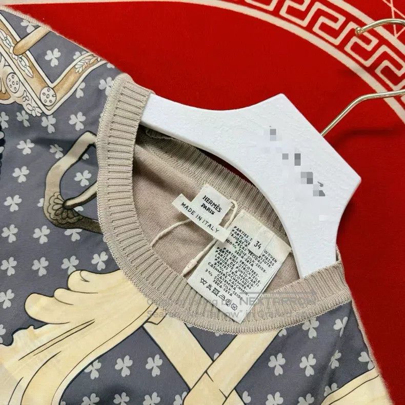 Hermes Hermes Emperor's loop pattern design camisole Size XXS / US 00 / IT 34 - 3 Thumbnail