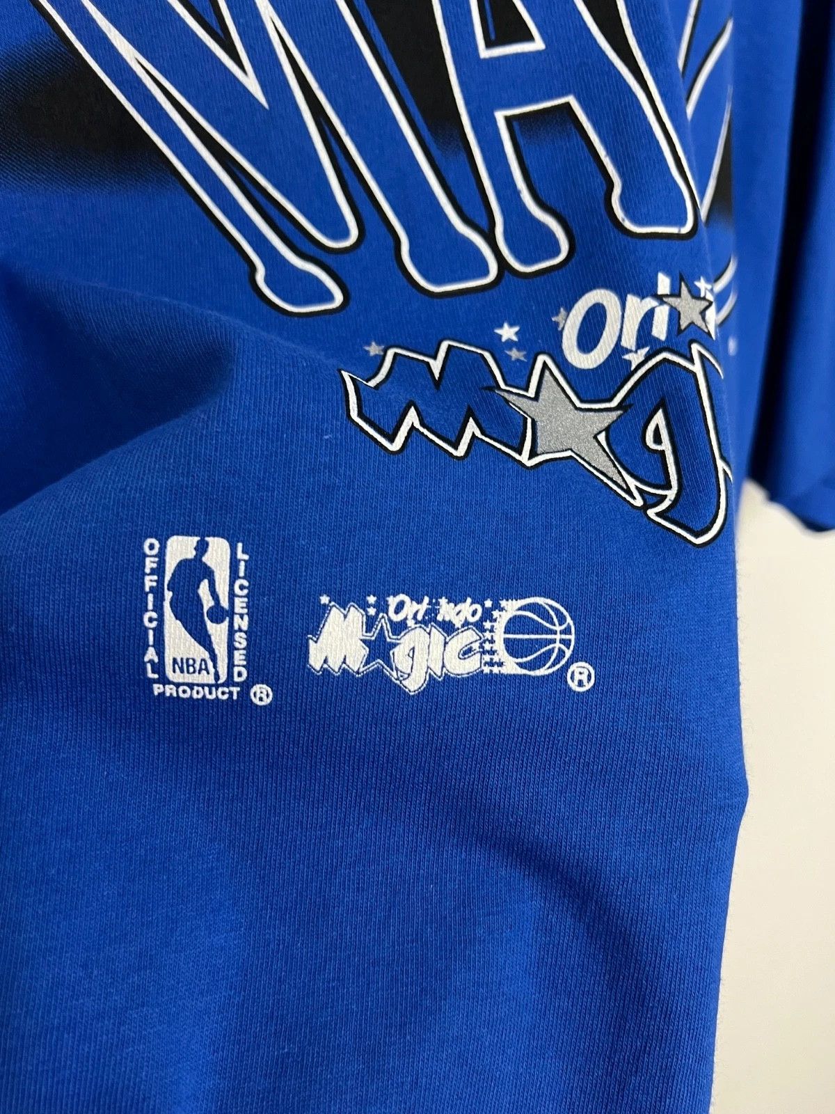 Nutmeg Vintage 90's Nutmeg Orlando Magic NBA Shirt Jersey Tee Size US XL / EU 56 / 4 - 5 Thumbnail