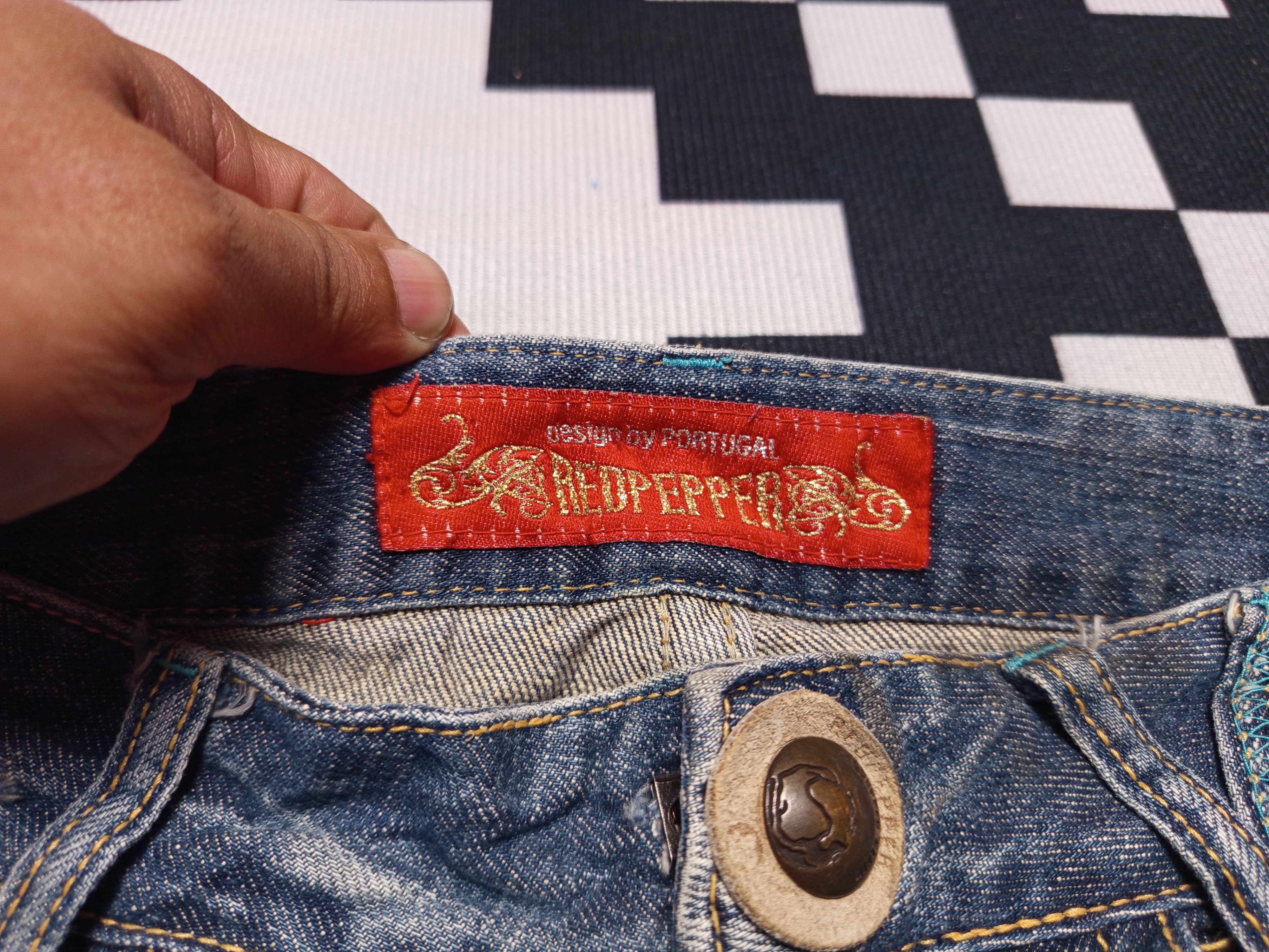 Kapital Flare Bootcut Jeans Red Pepper Size US 30 / EU 46 - 13 Thumbnail
