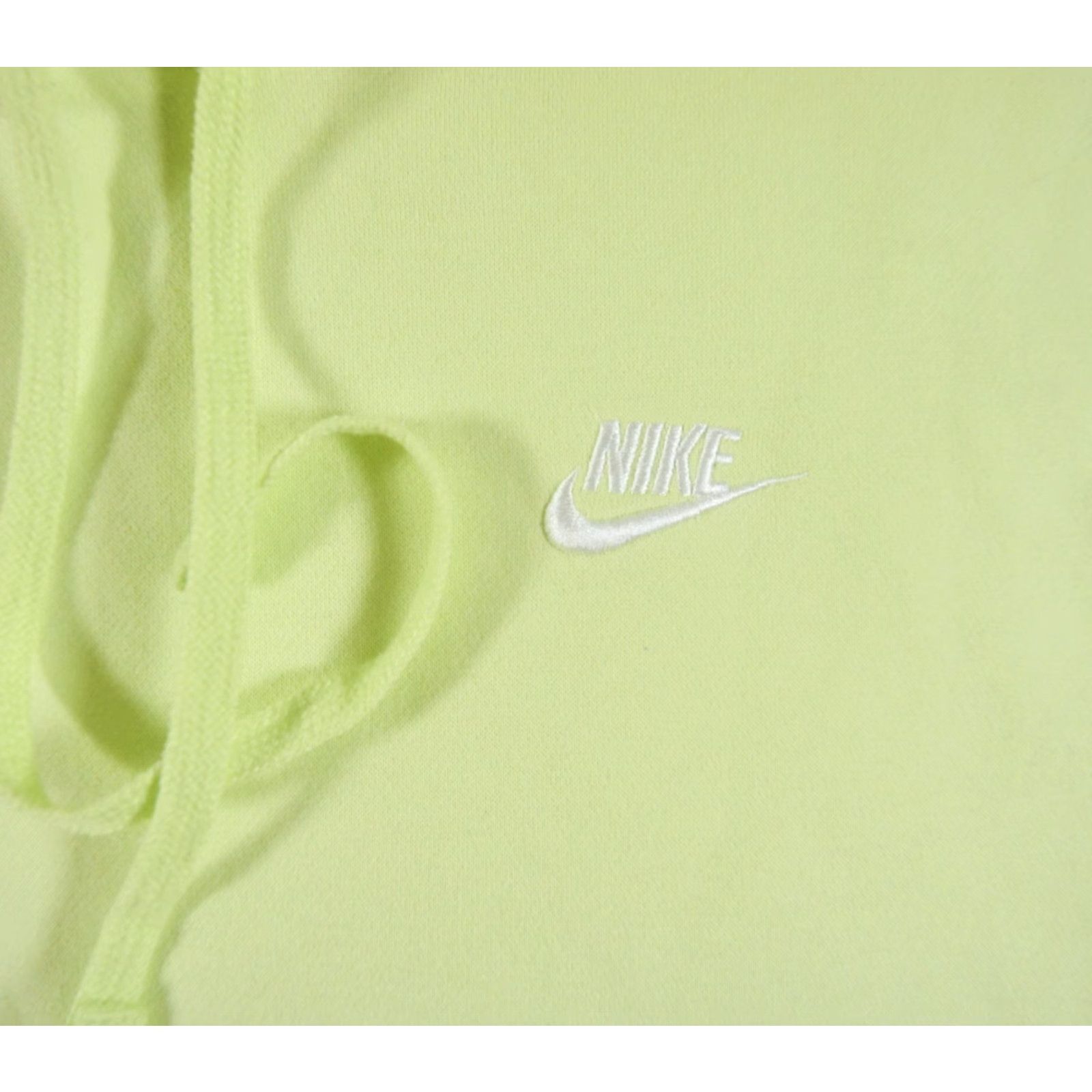 Nike VINTAGE Nike Sweatshirt Mens XS Green Volt Hoodie Pullover Swoosh Adult Sweater XSmall Size US XS / EU 42 / 0 - 3 Thumbnail