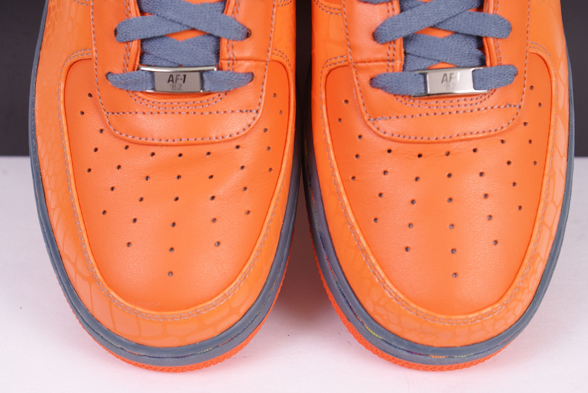 Nike 2007 Air Force 1 Premium 07 GAUCHO'S GYM Orange 315180 811 Size US 12.5 / EU 45-46 - 6 Thumbnail
