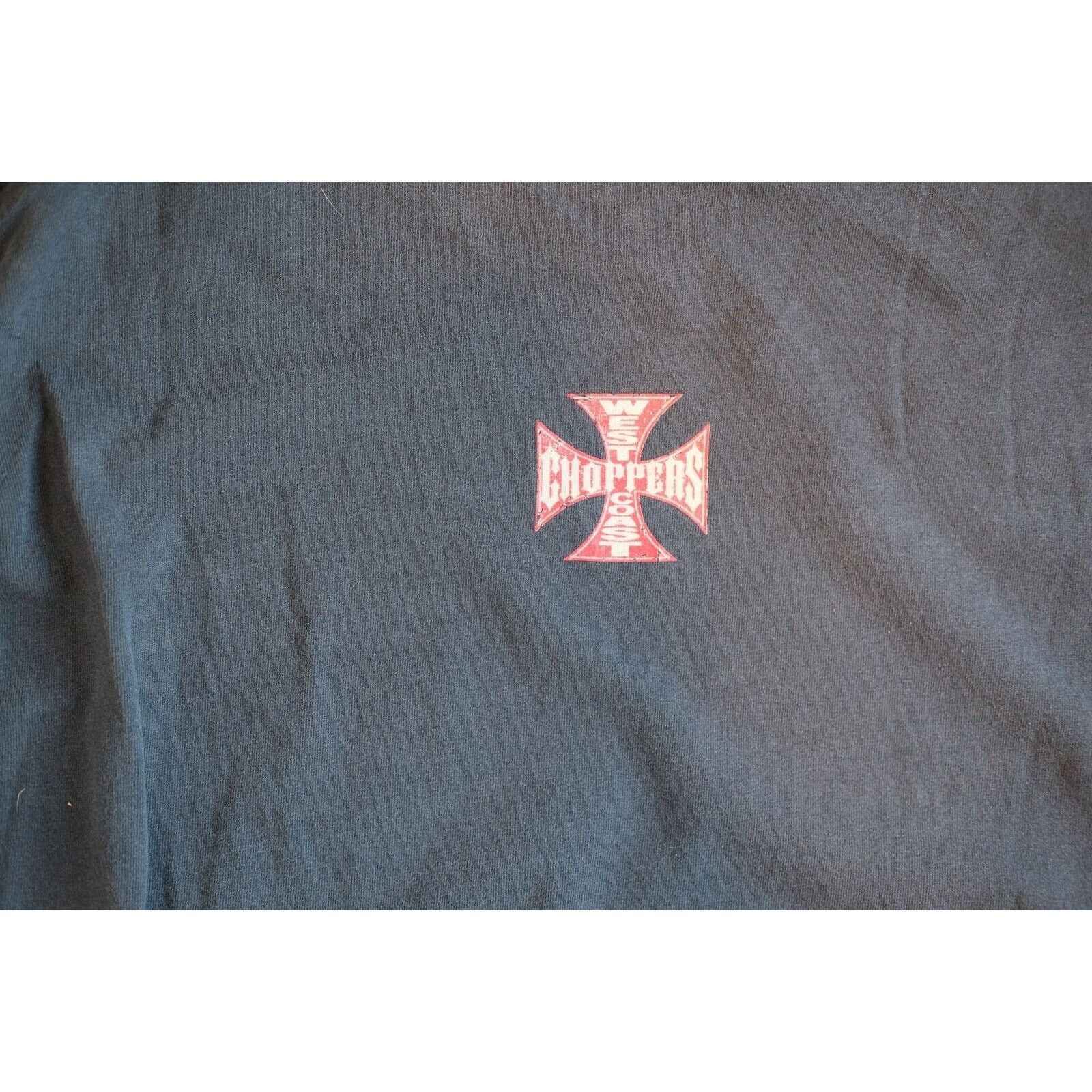 West Coast Choppers Vintage 2000s West Coast Choppers Jesse Who Tee XL Black Size US XL / EU 56 / 4 - 10 Thumbnail