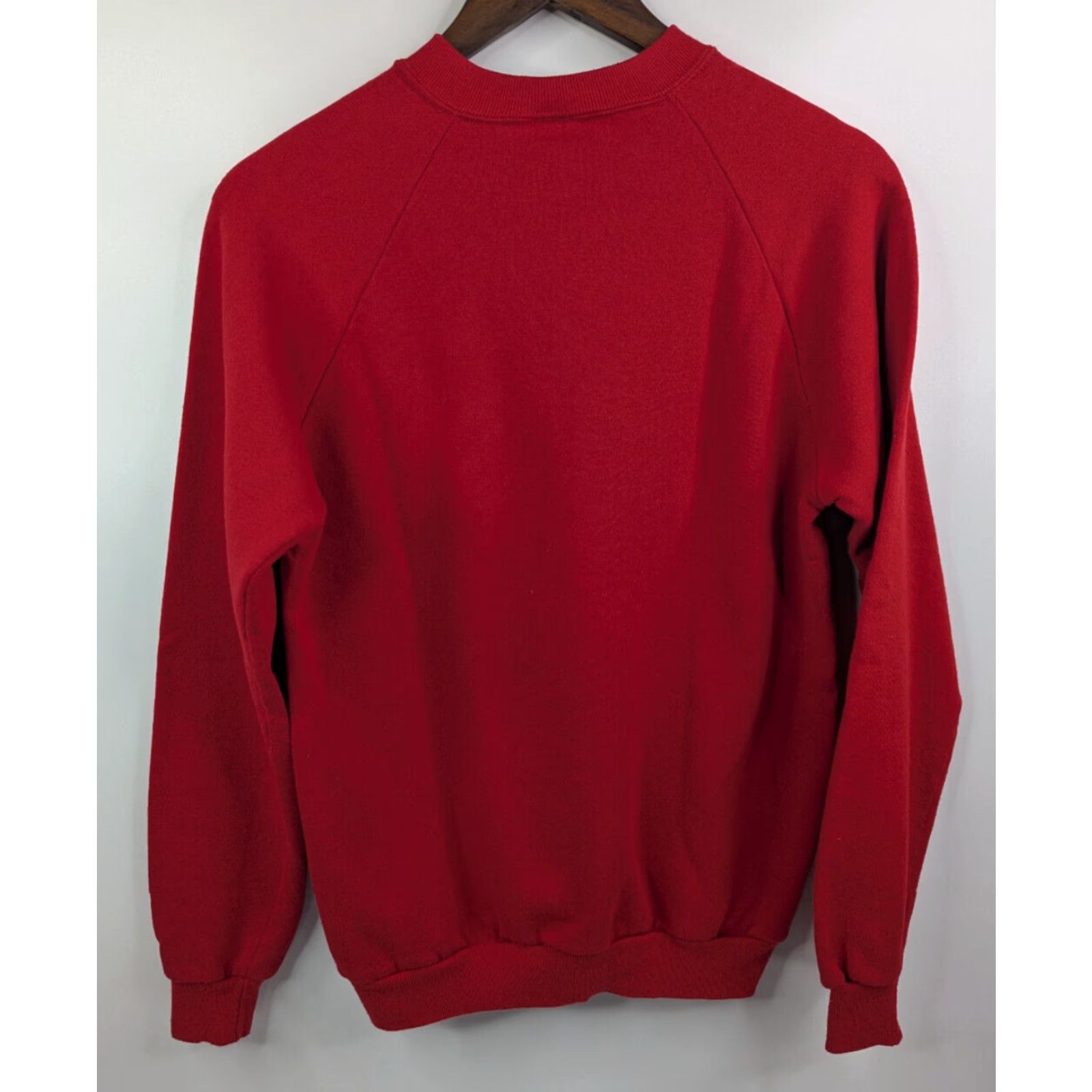 Jerzees VINTAGE Jerzees Alaska Medicine Man Crew Neck Pullover Sweatshirt Mens M Red Graphic Print 80s Size US M / EU 48-50 / 2 - 6 Thumbnail