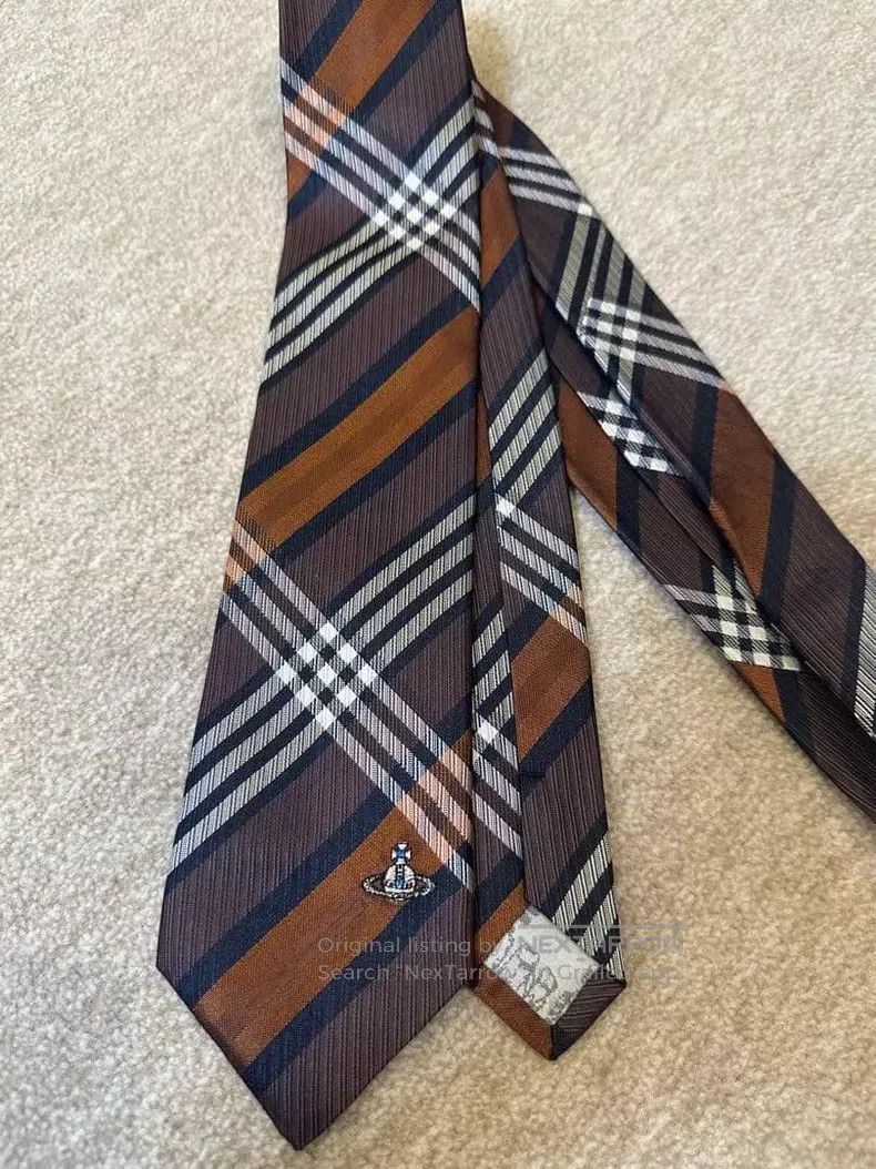 Vivienne Westwood Vivienne Westwood Merald Color System Plaid Tie Size ONE SIZE - 1 Thumbnail