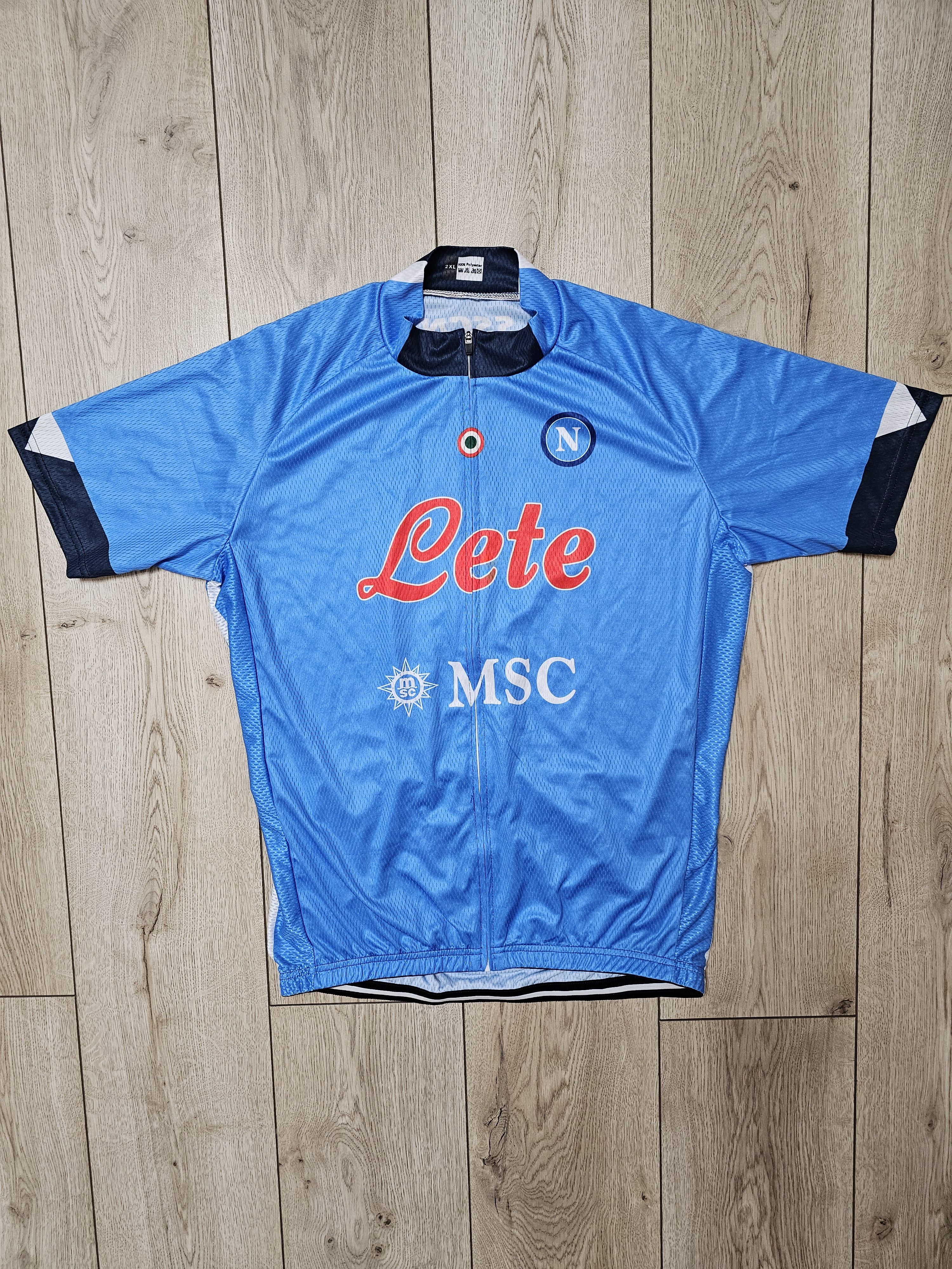 Other NAPOLI CYCLING JERSEY VELO SHIRT TEAM BLUE NAPOLI CYCLING Size US XXL / EU 58 / 5 - 1 Thumbnail