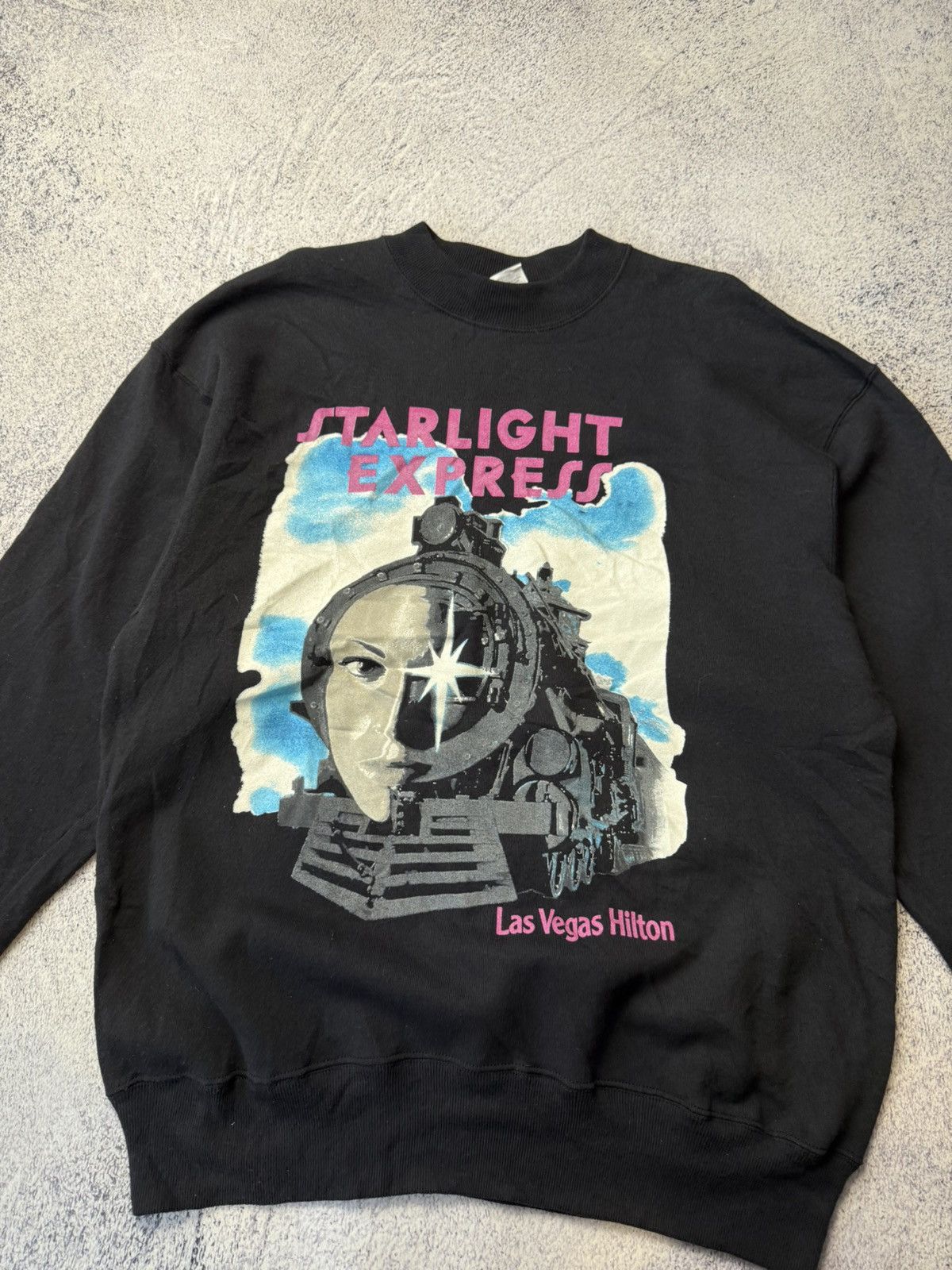 Vintage Vintage Starlight Express Las Vegas Hilton Sweatshirt – 80s Size US L / EU 52-54 / 3 - 5 Thumbnail