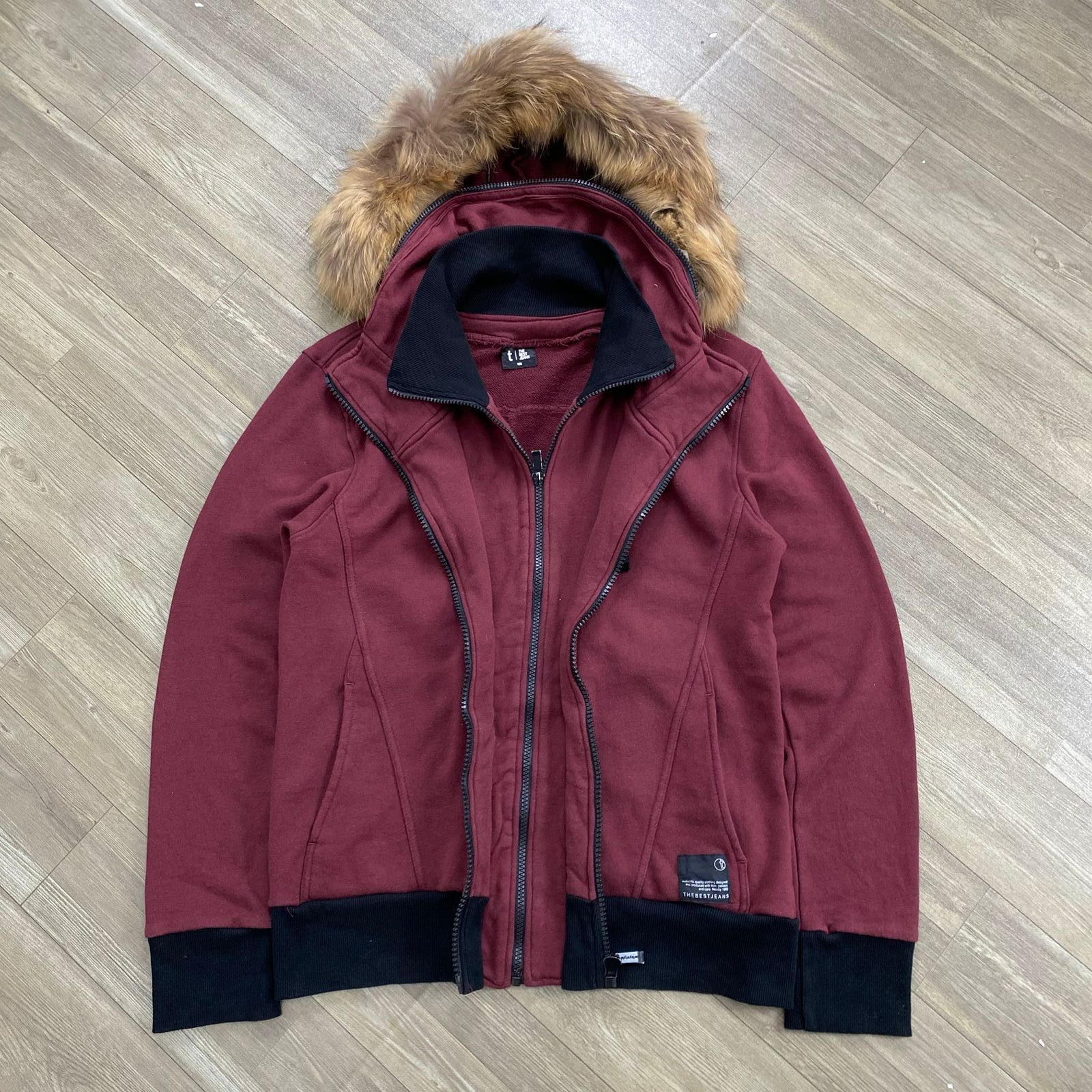 Japanese Brand 00's TBJ Multizipper Ifsix Fur Bono Jacket Kmrii Lgb Style Size US M / EU 48-50 / 2 - 5 Thumbnail