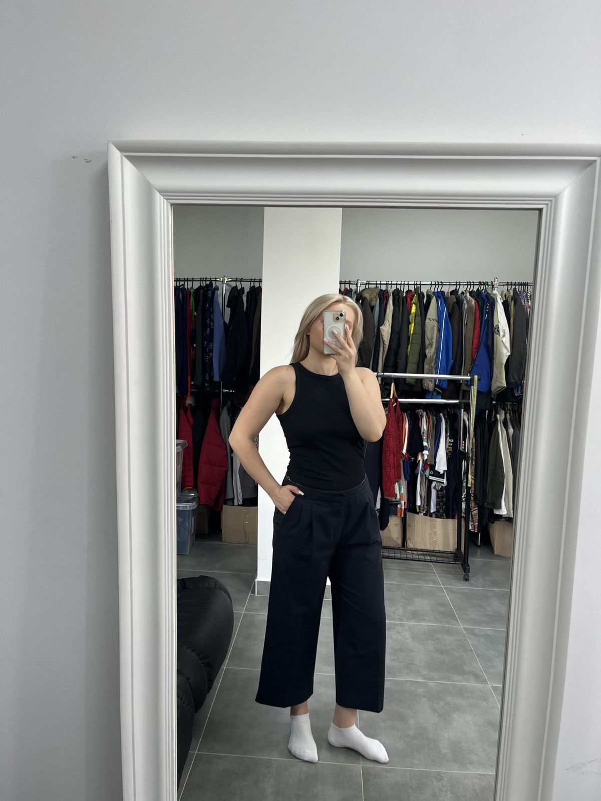 Marni Marni Wide Leg Cropped Culottes Women Pants Rare Size 42 Size 28" / US 6 / IT 42 - 2 Thumbnail
