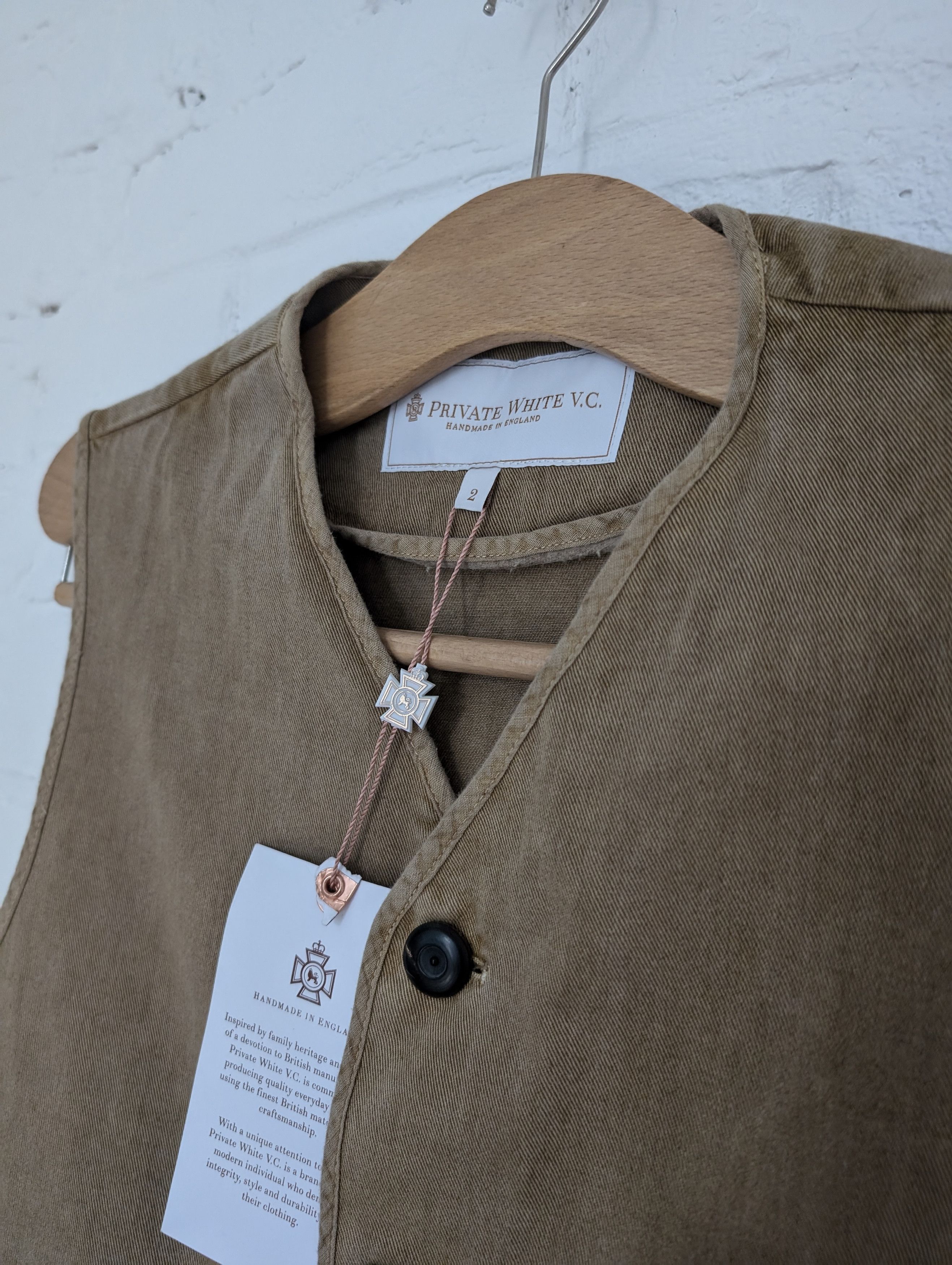 Private White V.C. Private White V. C. Luxury handmade vest Size US M / EU 48-50 / 2 - 6 Thumbnail