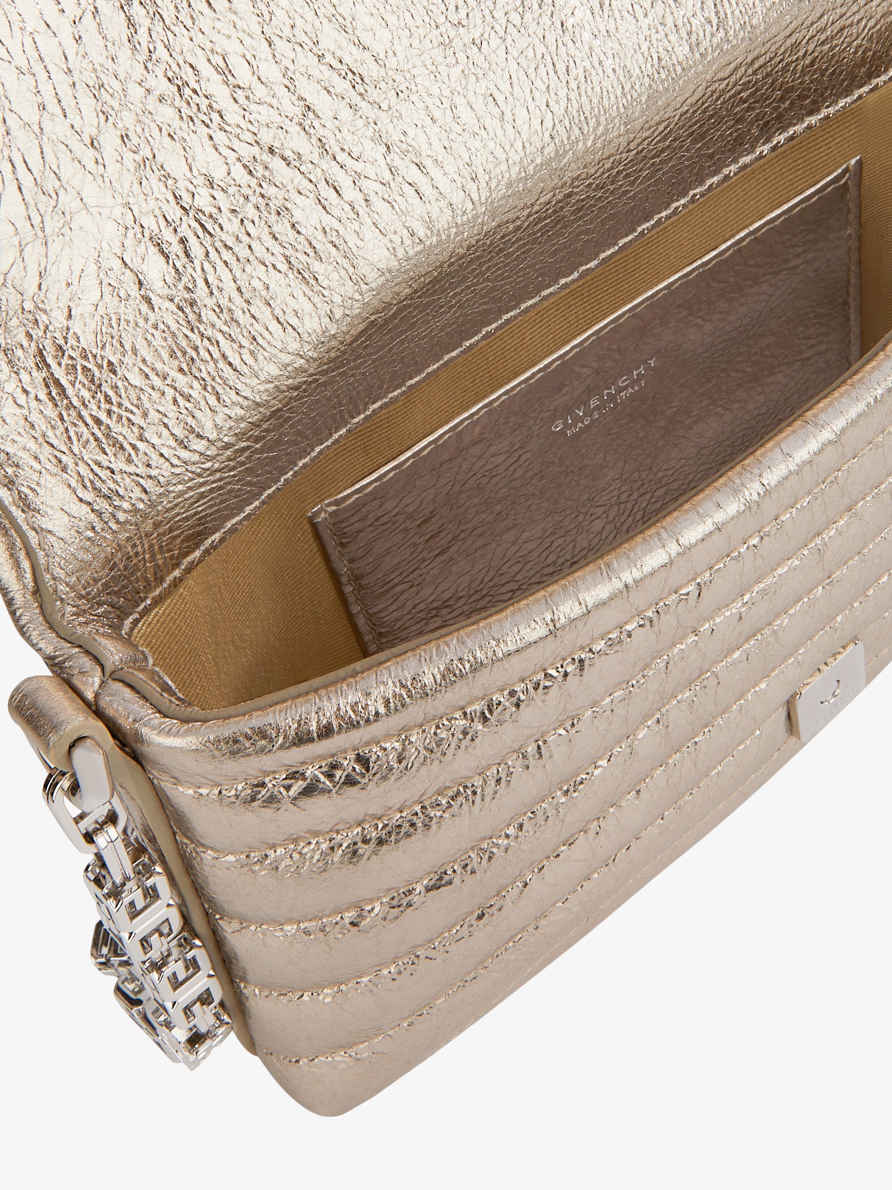 Givenchy o1srvl11e0825 Size: OS / Micro 4G Soft Bag in Beige Size ONE SIZE - 5 Thumbnail