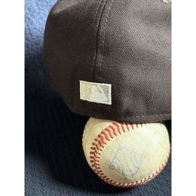 New Era Houston Astros Hat Club 59FIFTY 7 1/8 Brown Beer Pack Fitted Size ONE SIZE - 7 Thumbnail