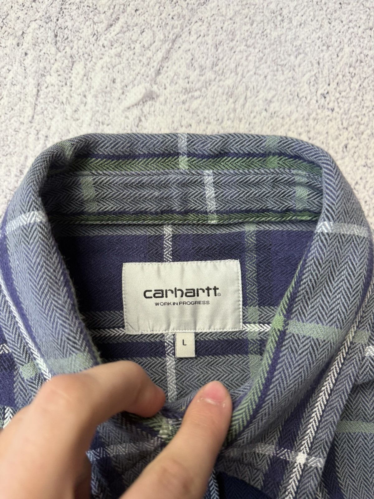 Carhartt Vintage Carhartt Flannel Jacket USA Y2K Size US L / EU 52-54 / 3 - 13 Thumbnail