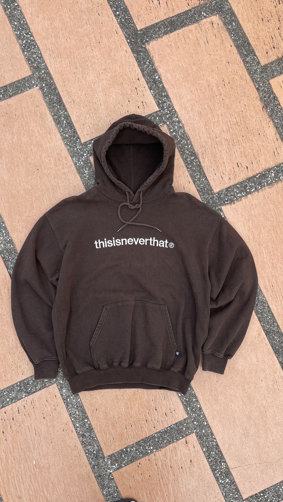 thisisneverthat THISISNEVERTHAT BROWN HOODIE Size US L / EU 52-54 / 3 - 2 Thumbnail