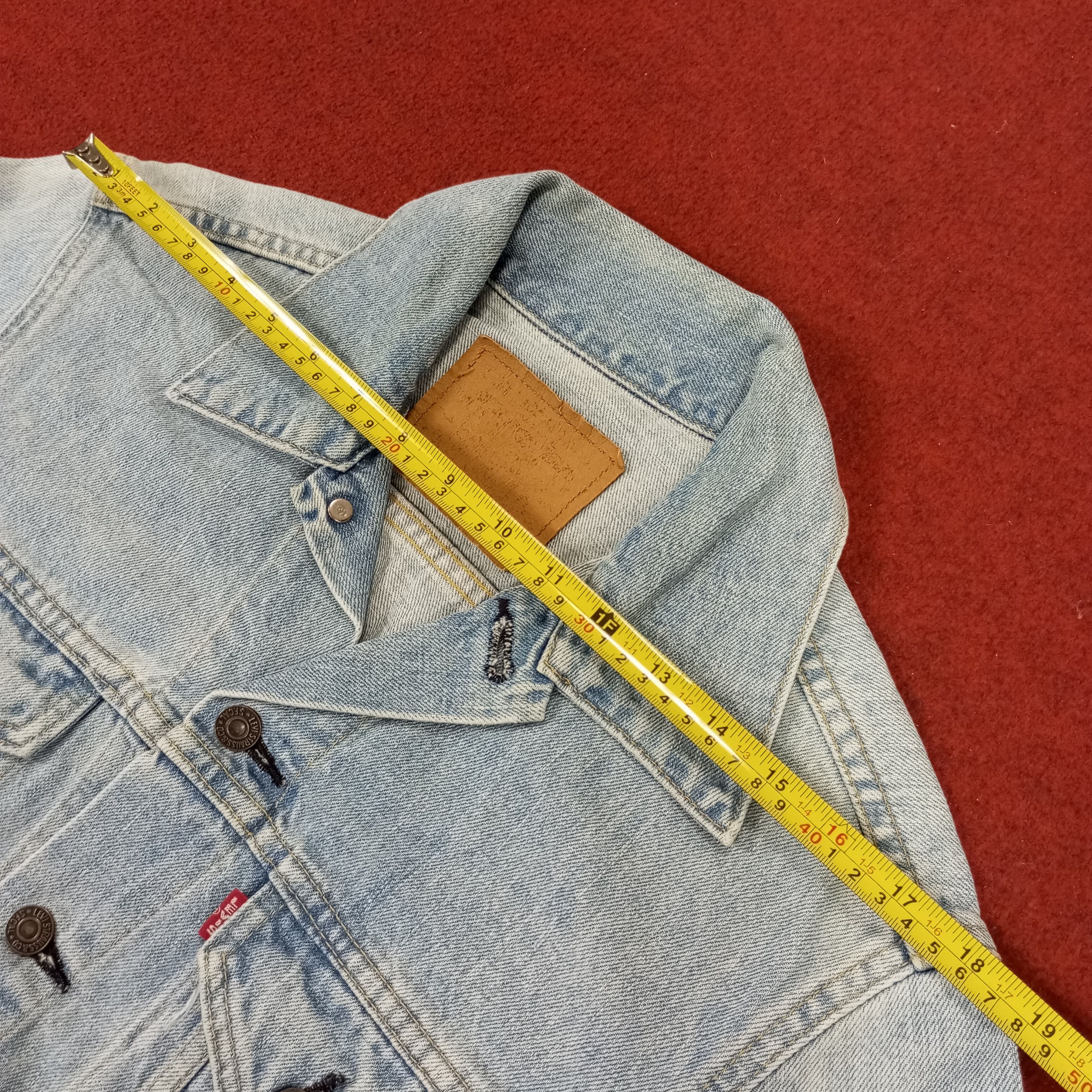Levi's × Vintage Levis Big E American Streetwear Style Fashion Denim Jacket Size US S / EU 44-46 / 1 - 9 Thumbnail