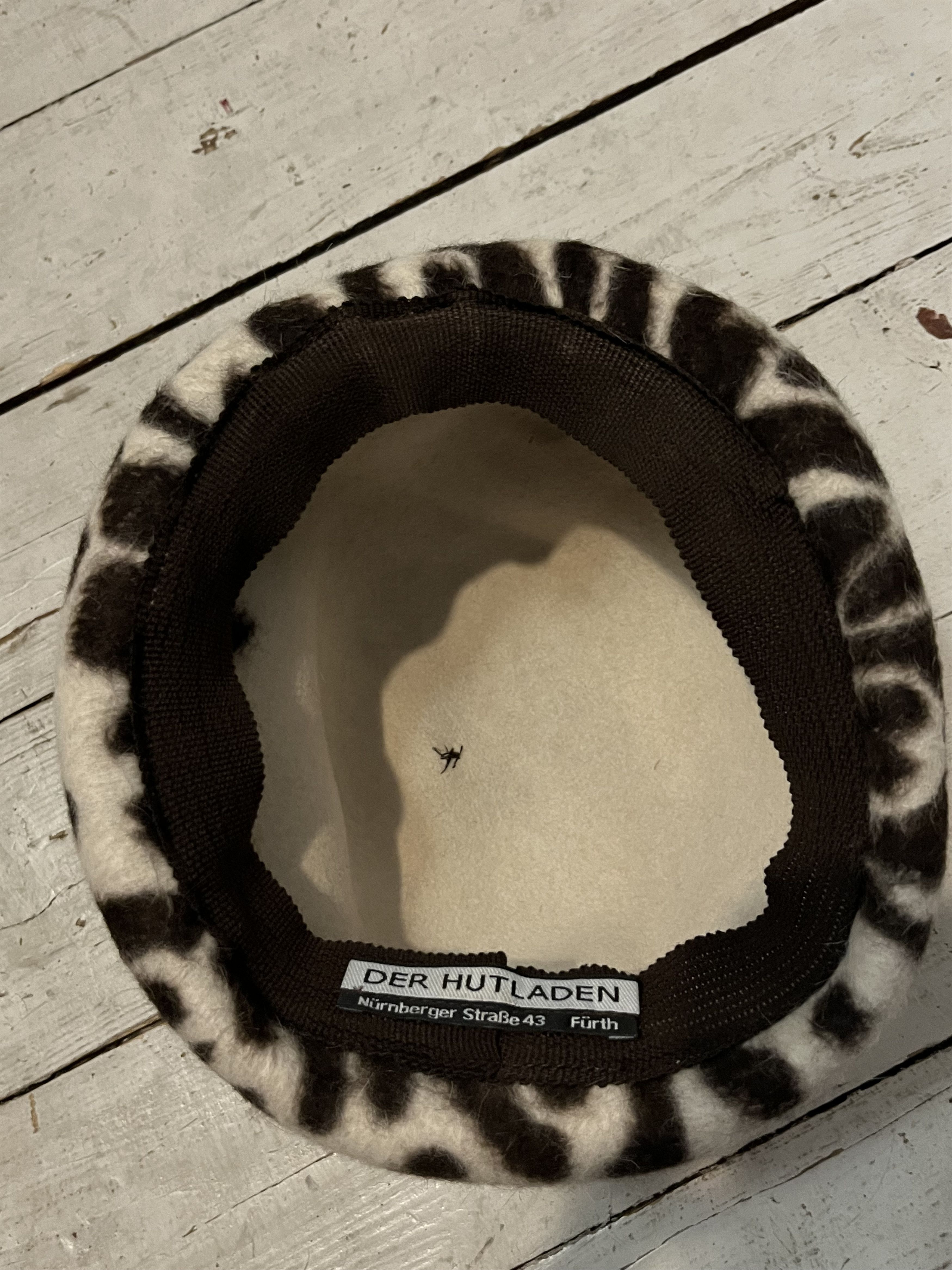 Japanese Brand × Vintage 90s Wool Giraffe Pattern Bucket Hat Size ONE SIZE - 5 Thumbnail