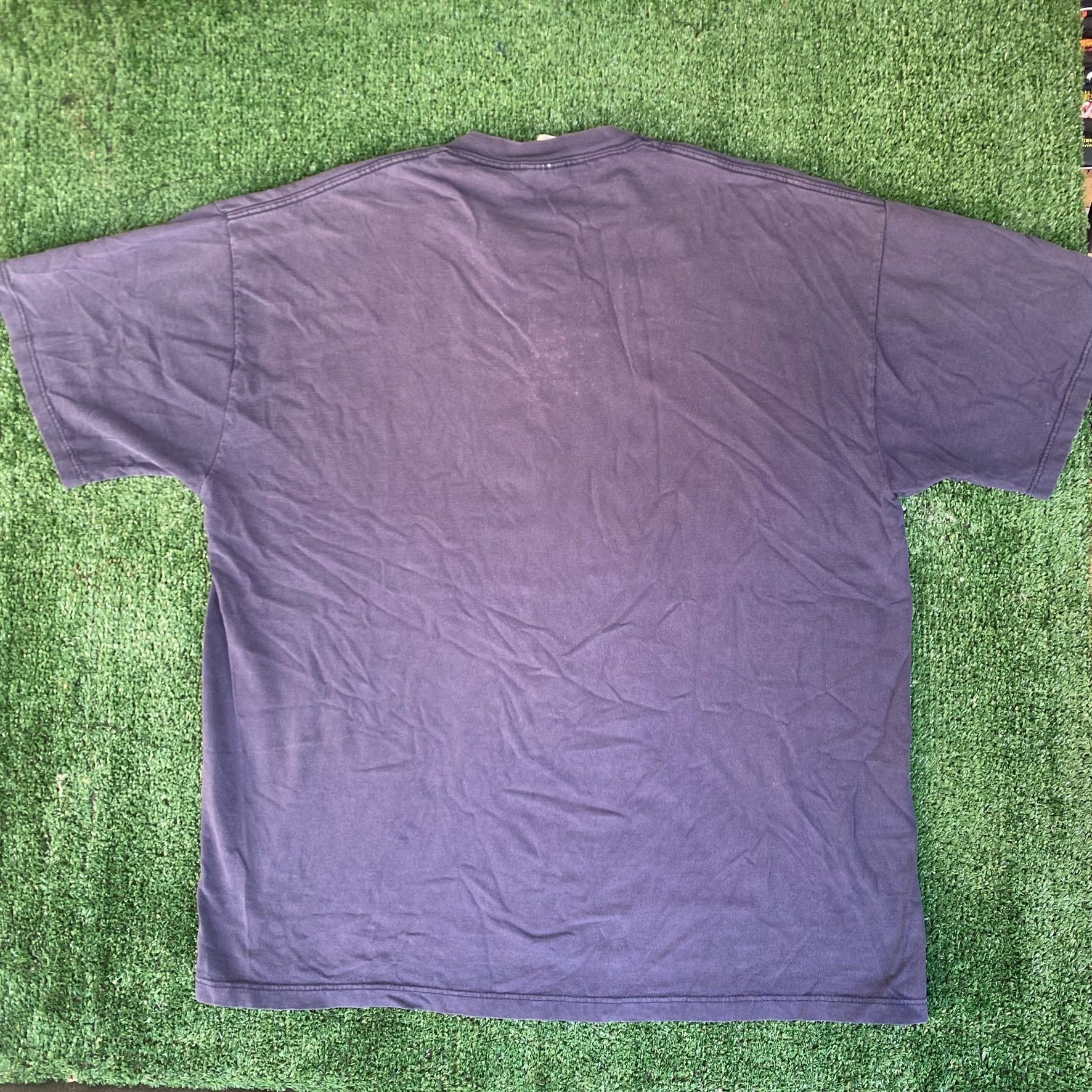 Jerzees Vintage 90s Dolphins Nature Shirt Cute Ocean Animal Art Tee Size US XL / EU 56 / 4 - 5 Thumbnail