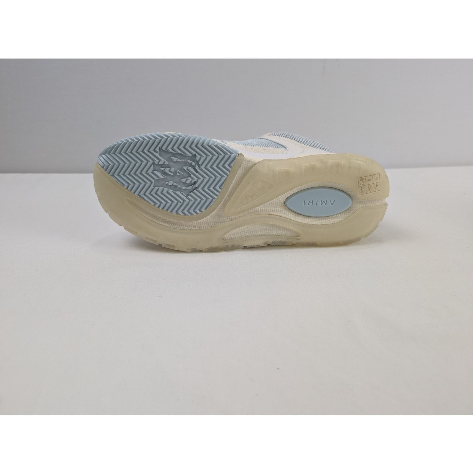 Amiri o1rshd1 MA-1 Sneakers in Ice Blue Size US 12 / EU 45 - 8 Thumbnail