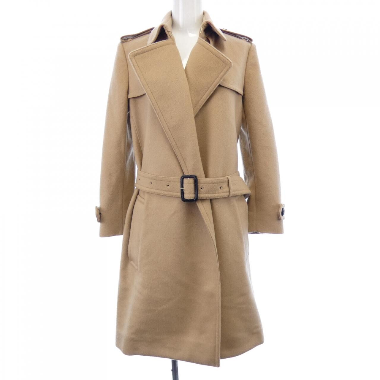 Burberry Burberry Burberry Cashmere Blend Coat Textile Outerwear 80220511 DUTY FREE for USA Size ONE SIZE - 1 Thumbnail