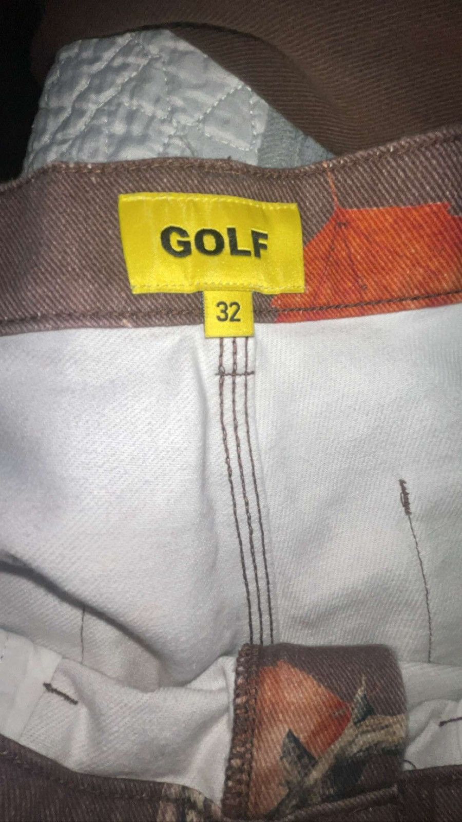 Golf Wang × Tyler The Creator Golf Wang A/W 2021 Owl Brushed Work Pants Size US 32 / EU 48 - 6 Thumbnail