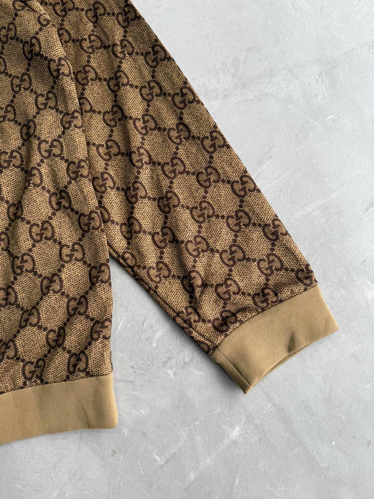 Gucci Gucci - “Animal” Monkey Monogram Track Jacket Size US XL / EU 56 / 4 - 5 Thumbnail
