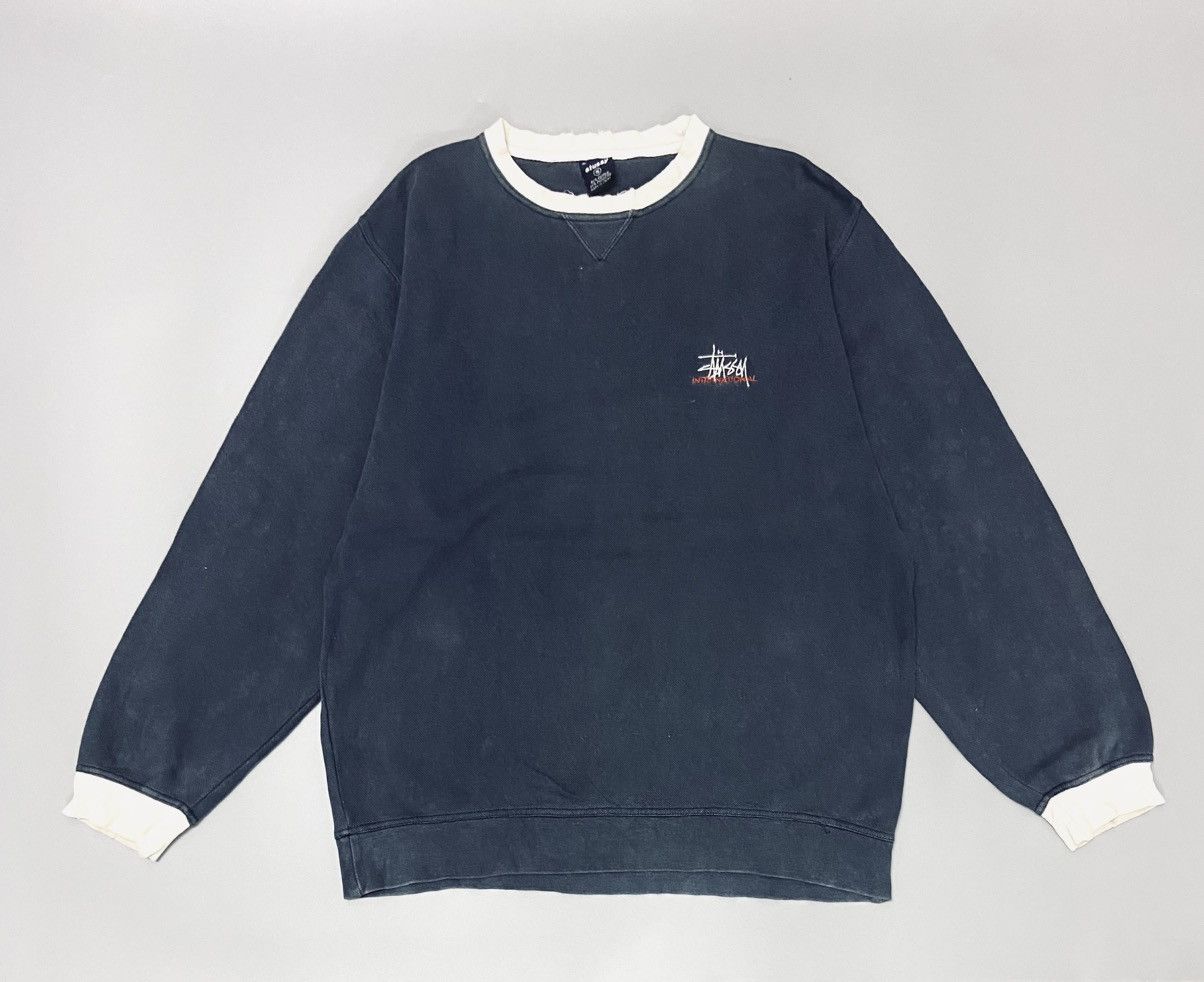Stussy VINTAGE 90s STUSSY INTERNATIONAL SWEATSHIRT Size US S / EU 44-46 / 1 - 6 Thumbnail
