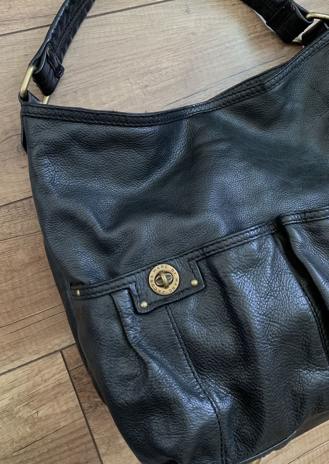 Marc Jacobs RARE Marc Jacobs Multipocket Leather Handbag Bag Size ONE SIZE - 2 Thumbnail