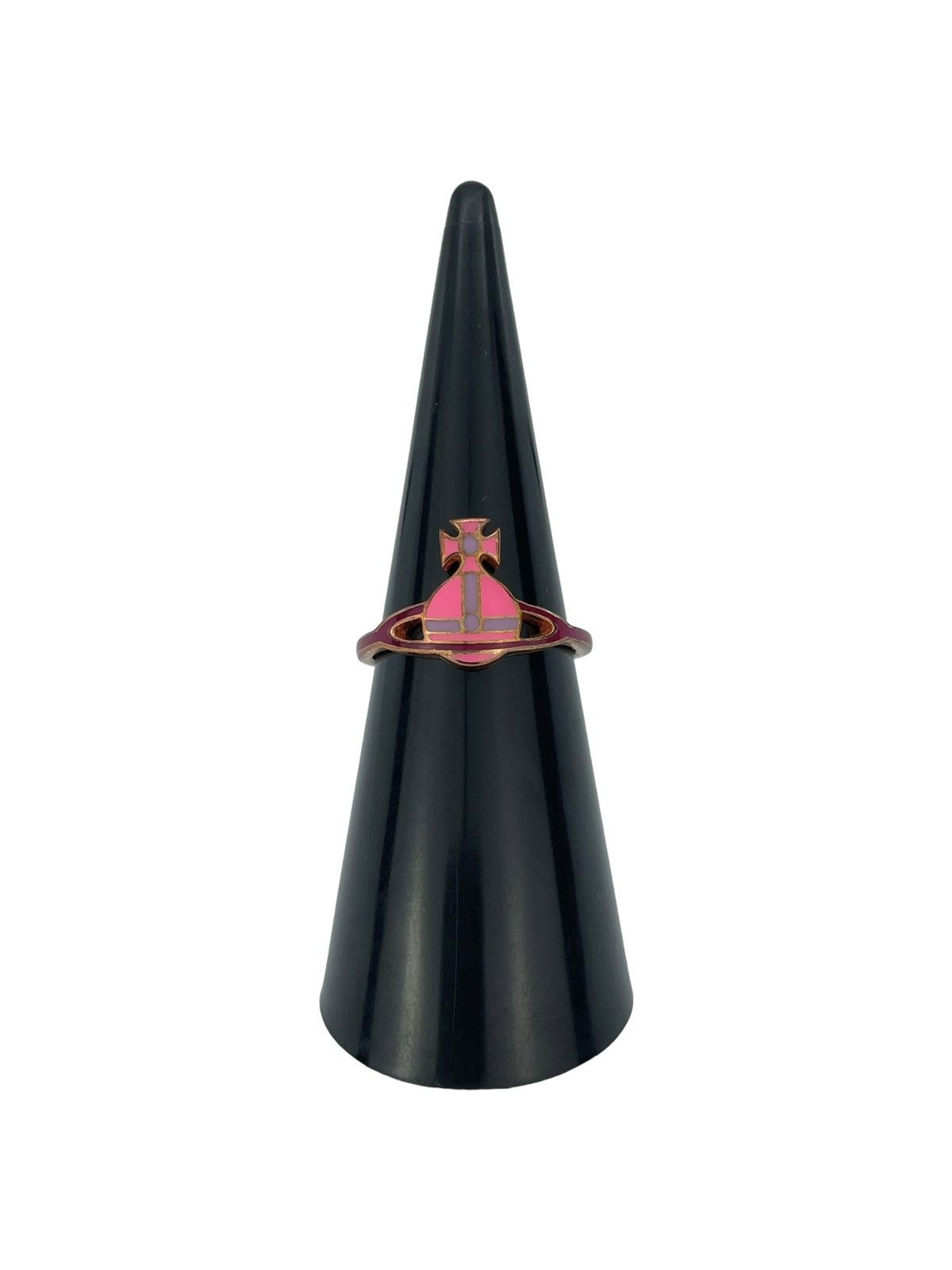 Vivienne Westwood Pink Orb Ring Size ONE SIZE - 1 Thumbnail