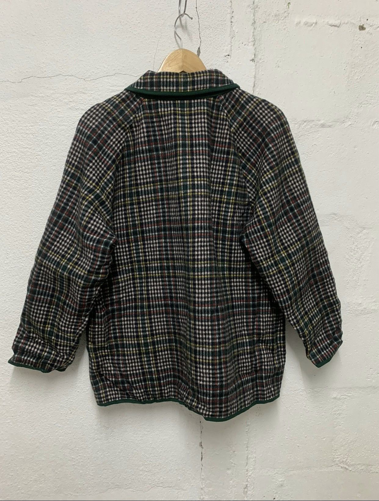 Japanese Brand × Vintage Double breasted tartan checked jacket Size L / US 10 / IT 46 - 4 Thumbnail