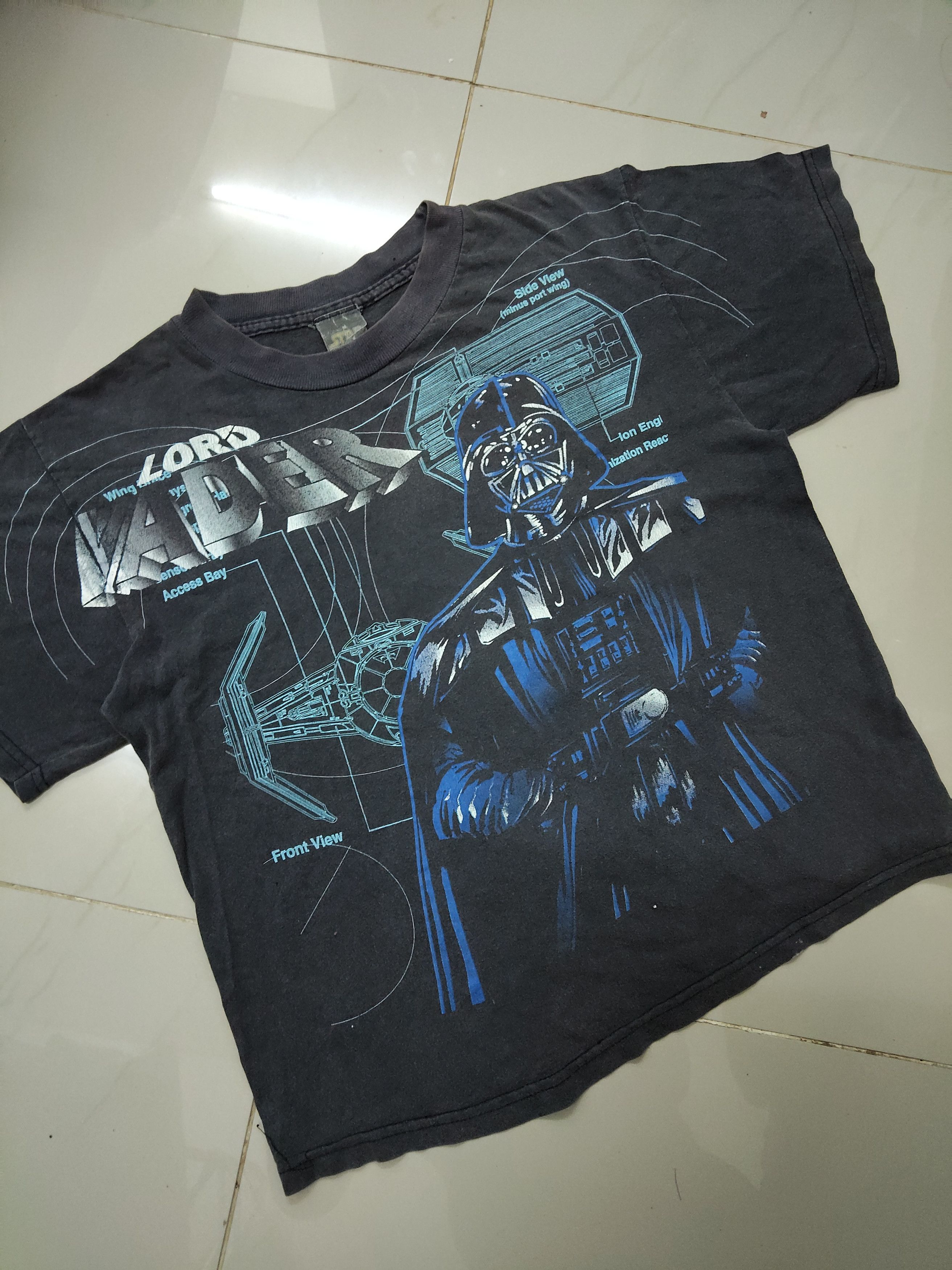 Star Wars Vintage 1996 Star Wars Darth Vader All over print Kids tee Size US L / EU 52-54 / 3 - 2 Thumbnail