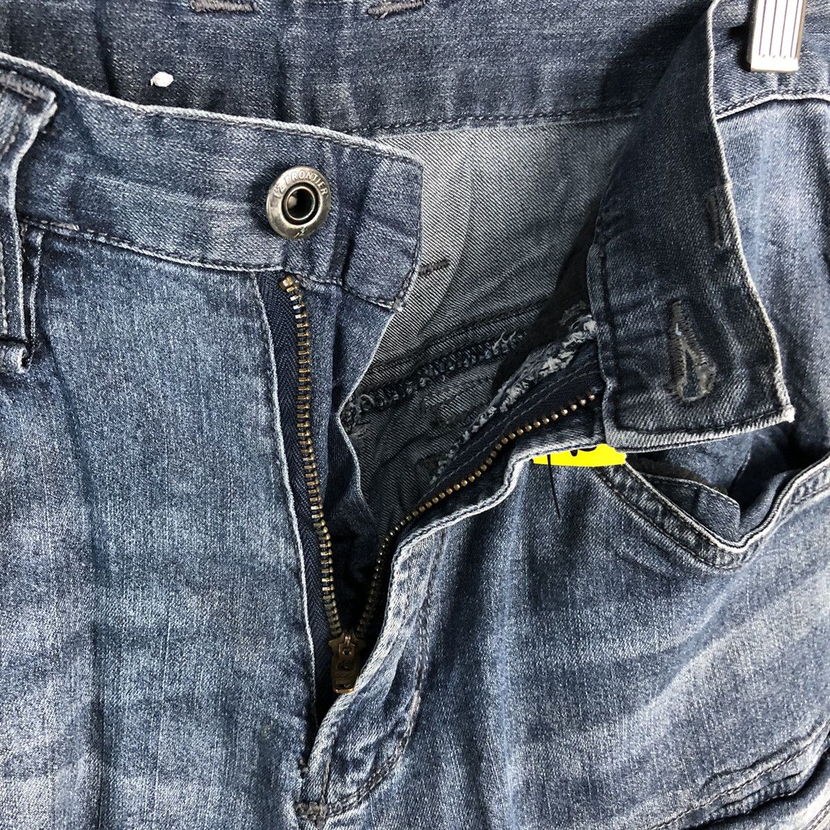 Japanese Brand Iz Frontier Blue Multipocket ripped Denim Pants #A2162 Size US 29 - 13 Thumbnail