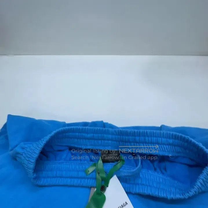 Balenciaga Balenciaga Stylish Blue Casual Shorts. Size US 26 / EU 42 - 7 Thumbnail