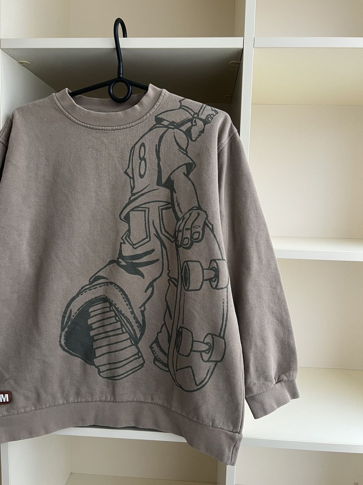 Vintage Vintage Bad+Mad Rap Skateboarding Sweatshirt Hip-Hop Size US S / EU 44-46 / 1 - 4 Thumbnail