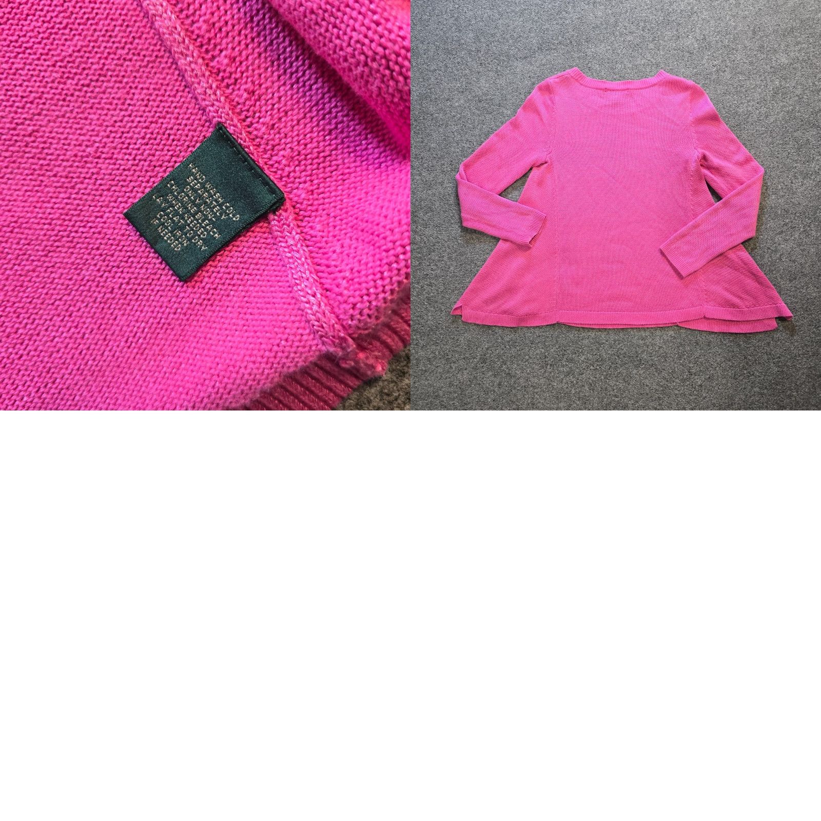 Ralph Lauren Lauren Ralph Lauren Sweater Women XS Pink A Line Long Sleeve Casual Capsule Pullover Knit Round Neck Regular Size Type: Regular Size XS / US 0-2 / IT 36-38 - 8 Thumbnail