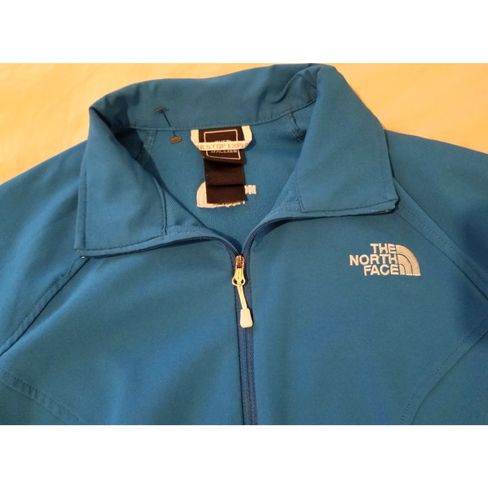 The North Face Womens The North Face Jacket M Medium Blue Athletic Outdoor Hiking Jacket Size M / US 6-8 / IT 42-44 - 2 Thumbnail