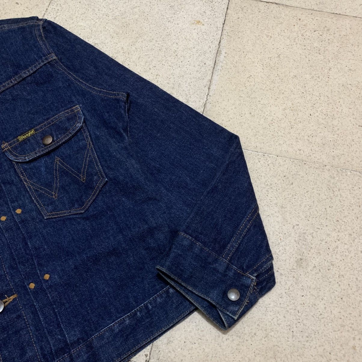 Wrangler Vtg 90s Wrangler Blue Bell's Denim Jacket Type 2 Size US M / EU 48-50 / 2 - 7 Thumbnail