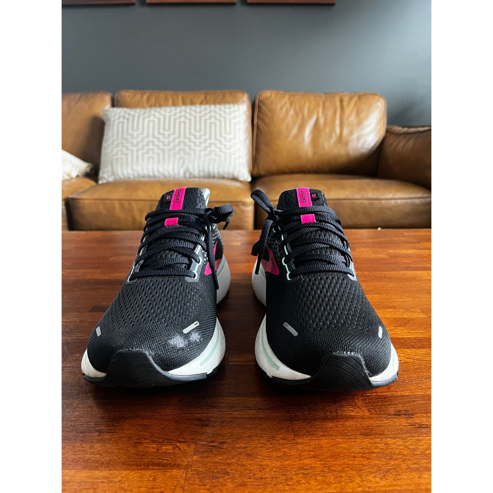 Brooks Brooks 7 Ghost 14 Running Sneakers Black/Pink/Yucca 11.5 Size US 11.5 / IT 41.5 - 5 Thumbnail