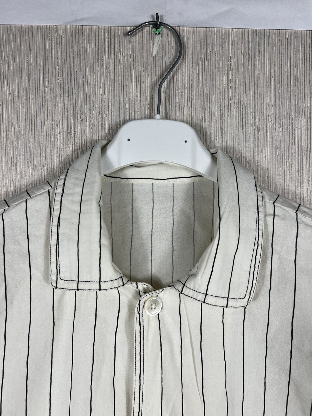 Stussy × Tekla Stussy x Tekla striped pajama button up pocket organic shirt Size US L / EU 52-54 / 3 - 8 Thumbnail