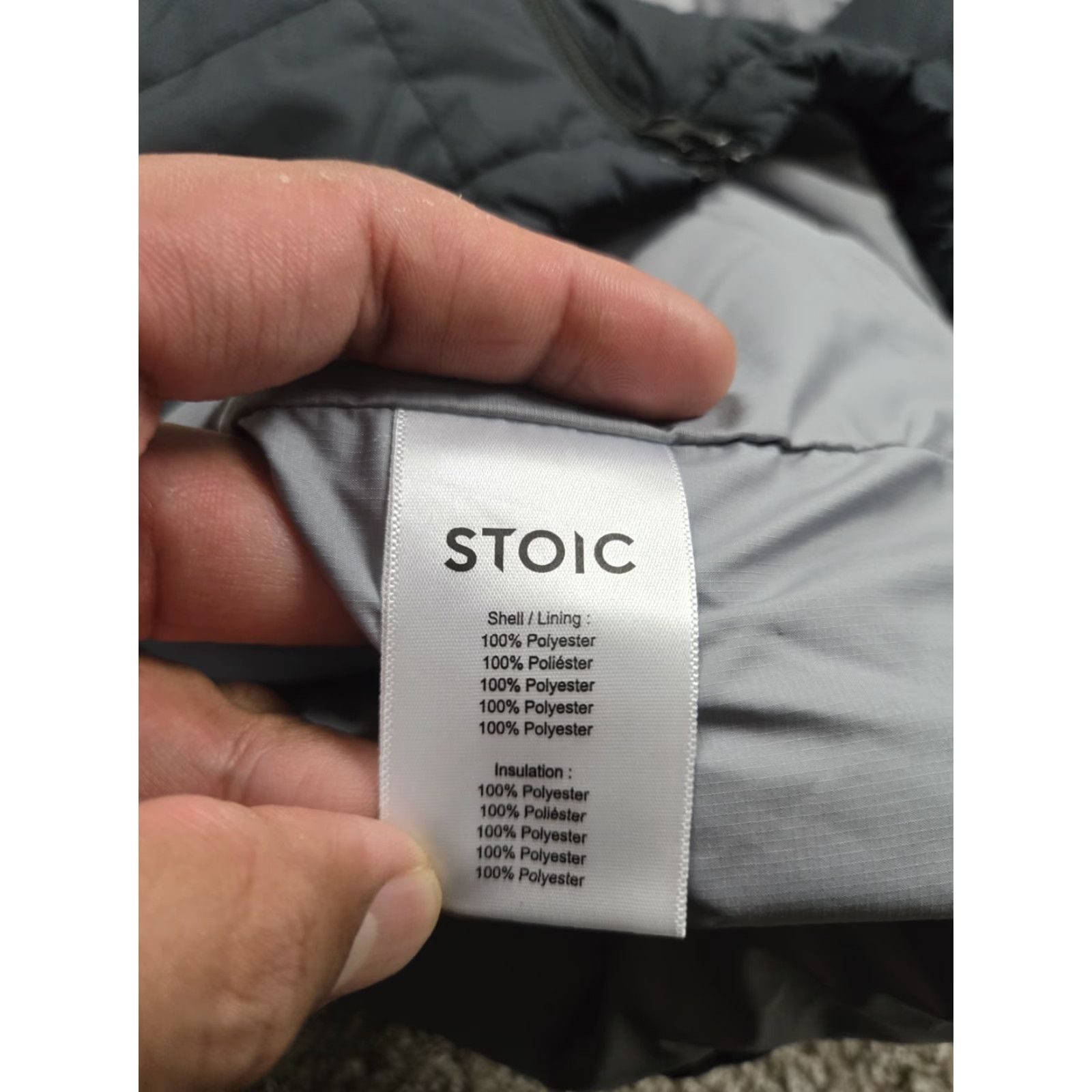Stoic Stoic Mens Jacket Puffer Full Zip Insulated Black Mock Neck Winter Full Zip Puffer Jacket Mens Medium Black Solid Outdoor Ski Hiking Size US M / EU 48-50 / 2 - 7 Thumbnail
