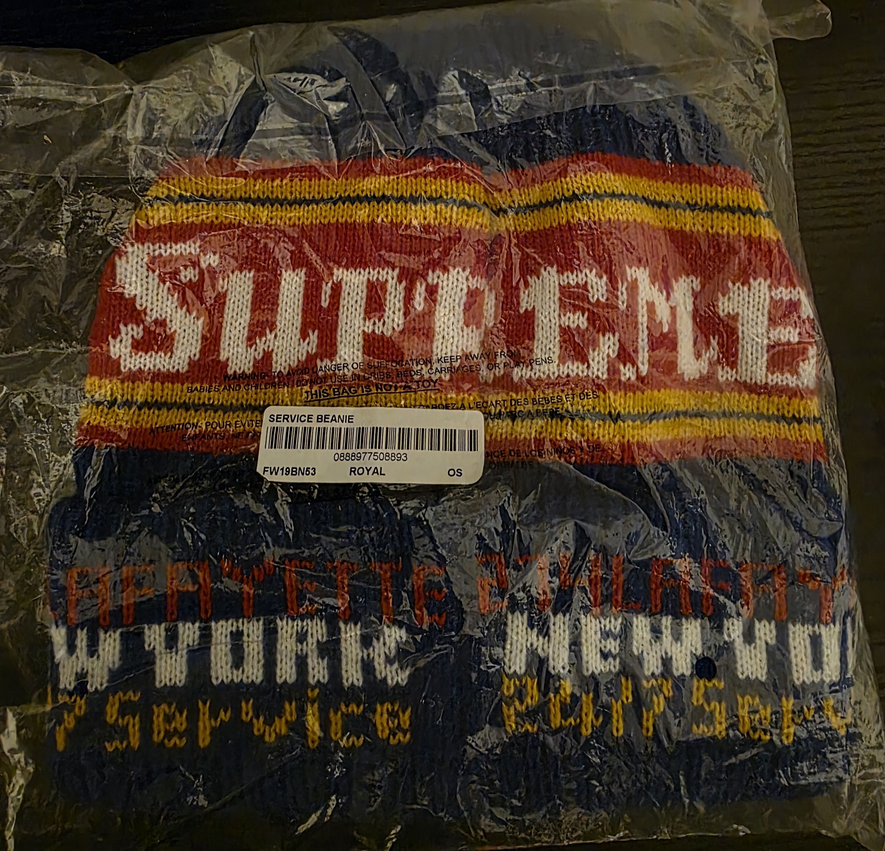 Supreme Service Beanie Size ONE SIZE - 2 Thumbnail