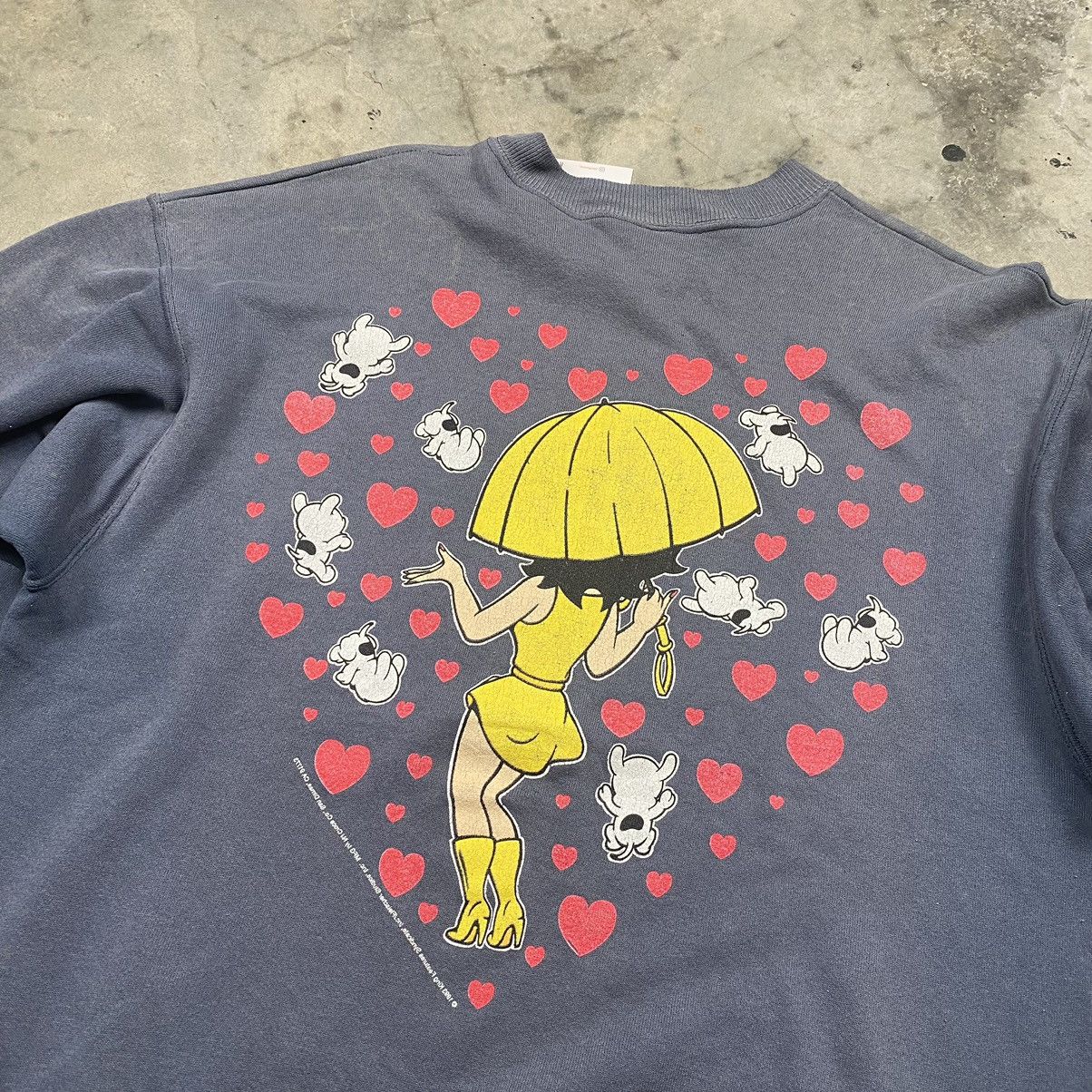 Cartoon Network × Hanes Rare Grail 1993 Betty Boop Mirrored Crewneck Size US L / EU 52-54 / 3 - 9 Thumbnail