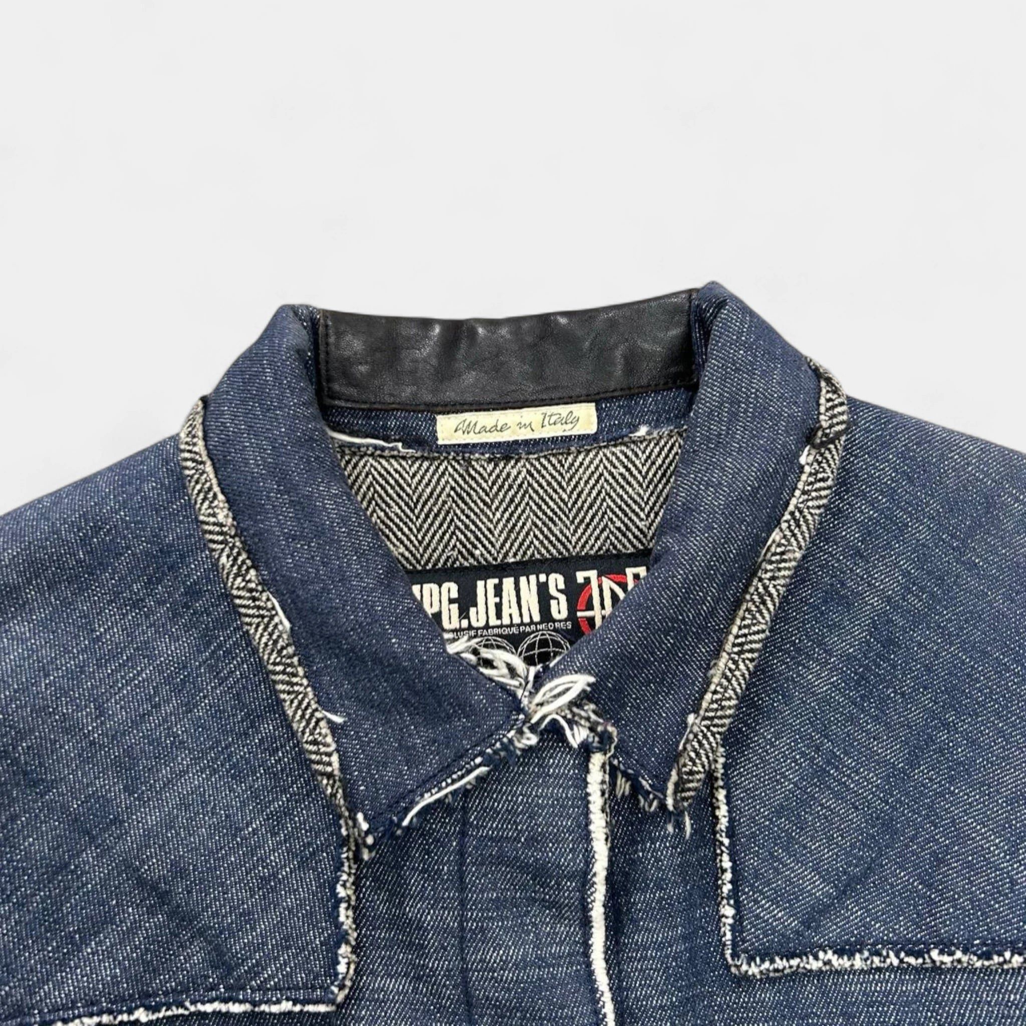 Jean Paul Gaultier Jean Paul Gaultier 90's Denim Magnet Jacket Size US M / EU 48-50 / 2 - 3 Thumbnail