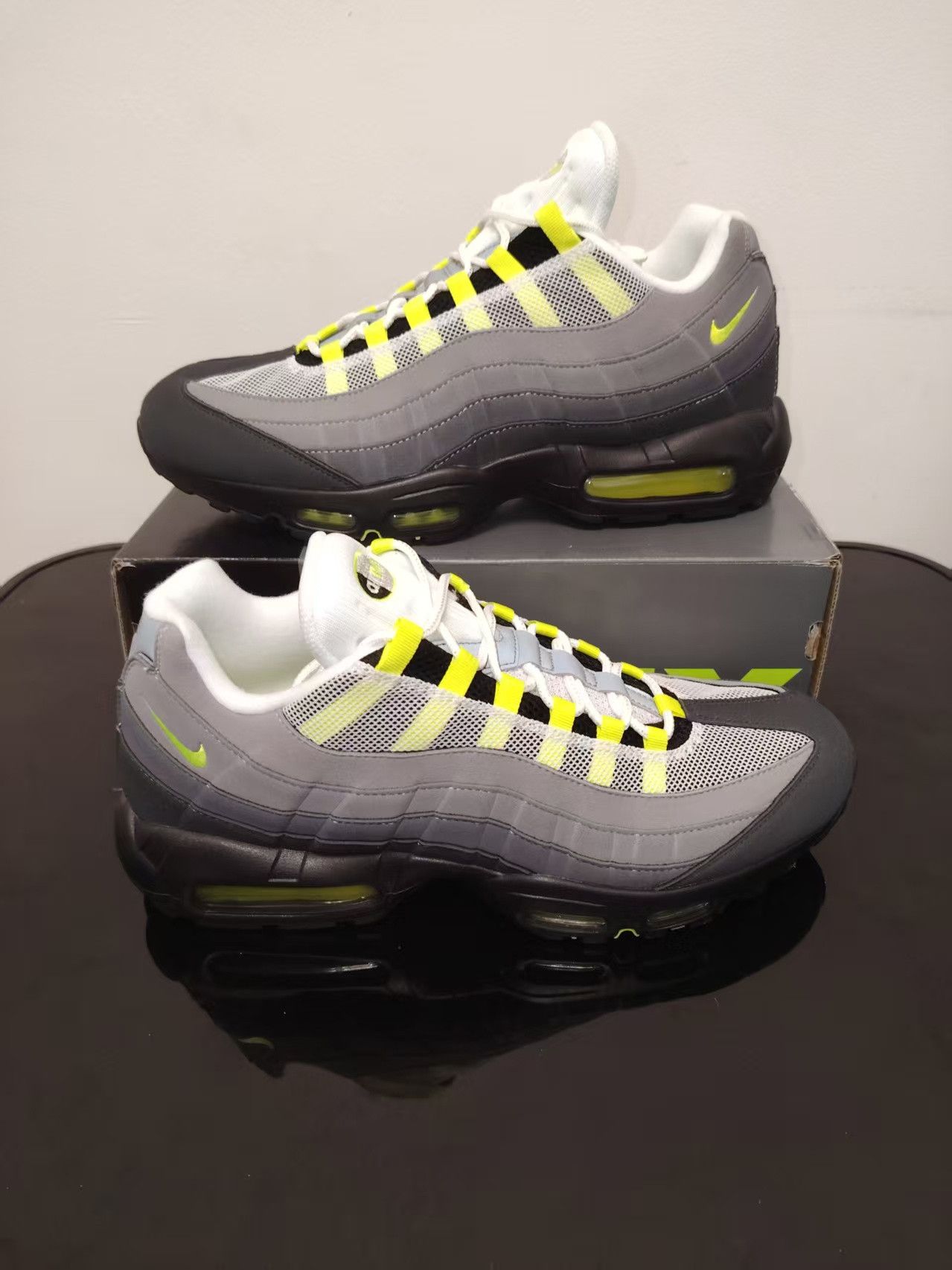 Nike Air Max 95 OG Neon Yellow CT1689-001 Men Shoes US 13