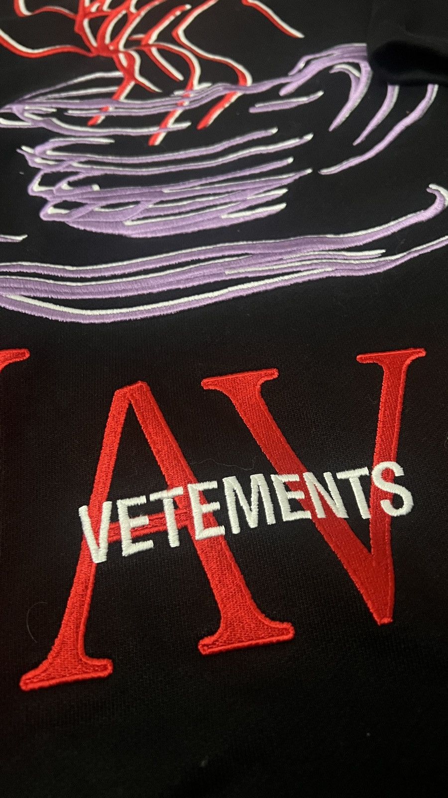 Vetements Vetements JAVA Embroidered Sweatshirt Size US S / EU 44-46 / 1 - 3 Thumbnail