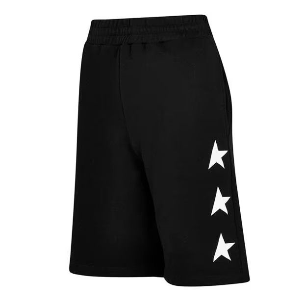 Golden Goose o1g2r1mq1024 Short in Black & White Size 29" - 3 Thumbnail
